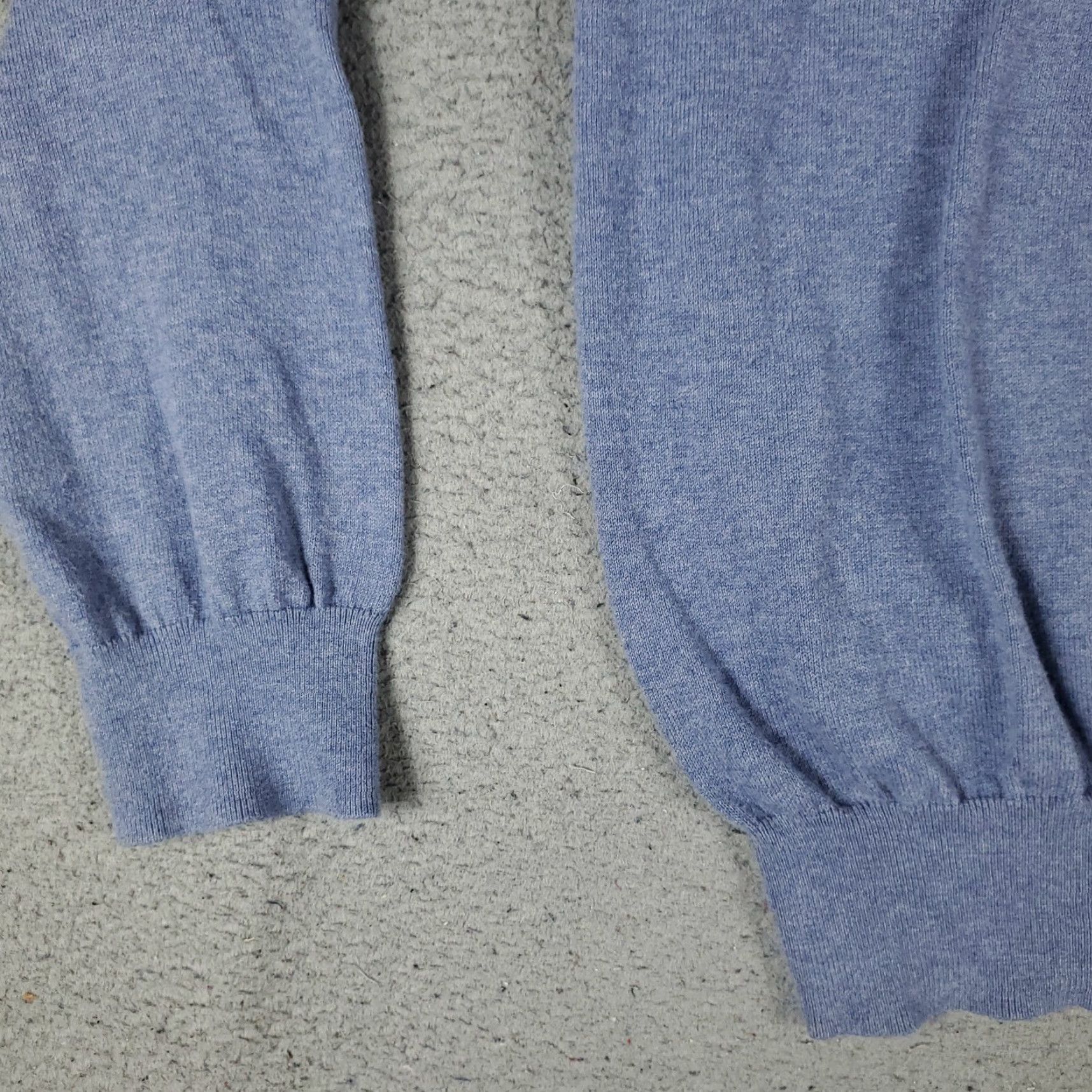 Ralph Lauren Ralph Lauren Sweater Mens XL Blue Crew Neck Pullover Knit Cotton Polo Mens Size US XL / EU 56 / 4 - 4 Thumbnail