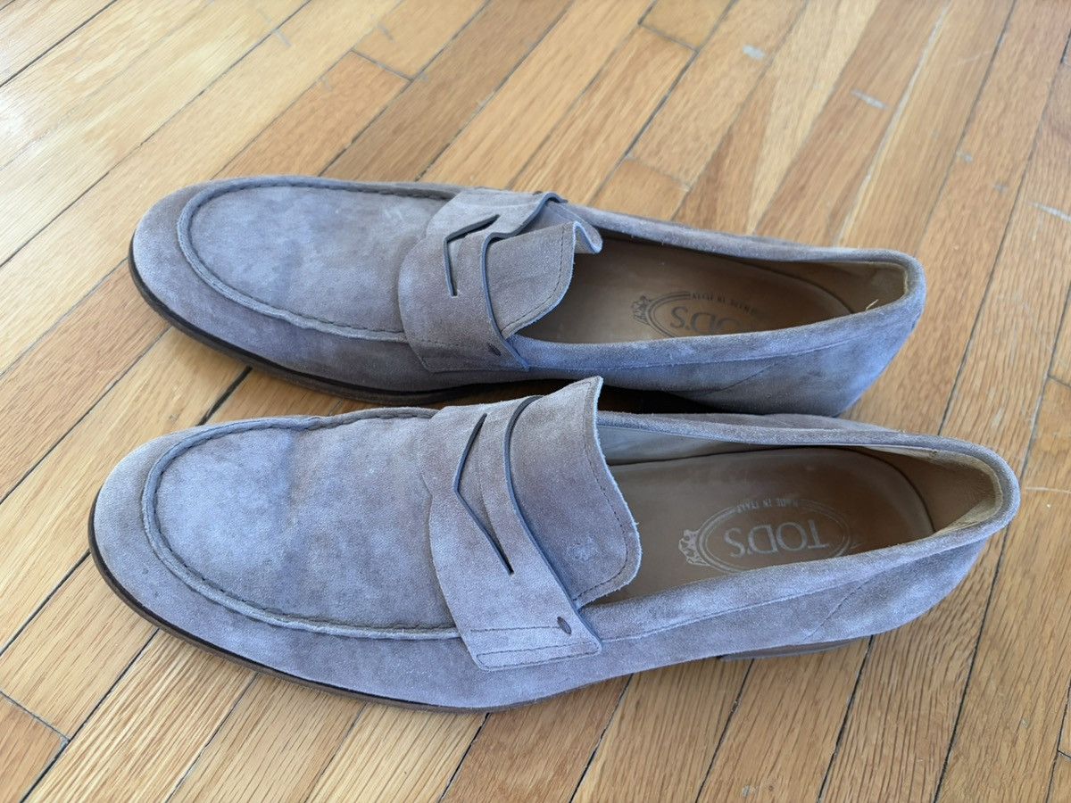 Tod's Tod’s Driving Shoes in Pashmy Suede Tan Size 9 Size US 9 / EU 42 - 3 Thumbnail