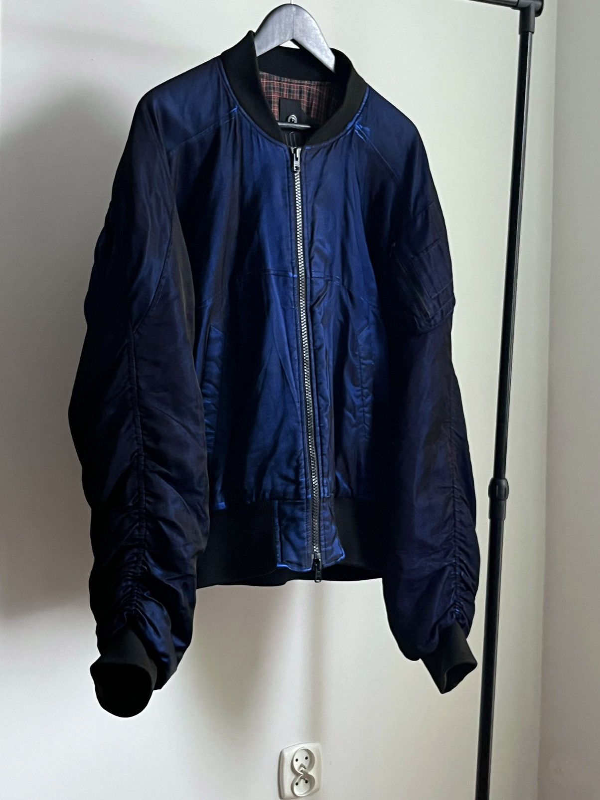 Bernhard Willhelm Archive Bernhard Willhelm AW07 runway silk MA1 bomber jacket Size US M / EU 48-50 / 2 - 3 Thumbnail
