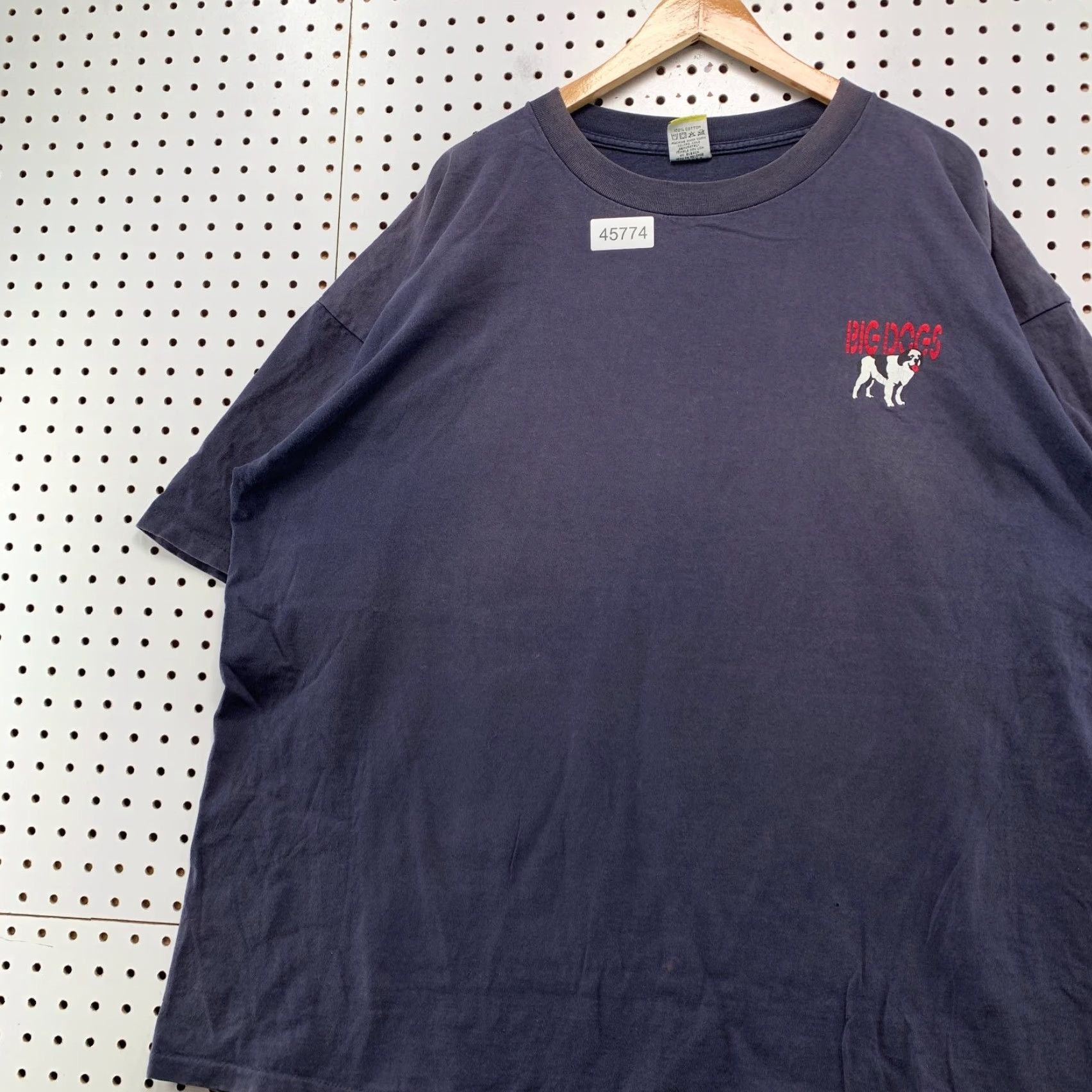 Big Dogs VINTAGE Big Dogs T Shirt Mens 3XL Blue 90s Single Stitch Attitude Made USA Size US XXL / EU 58 / 5 - 3 Thumbnail