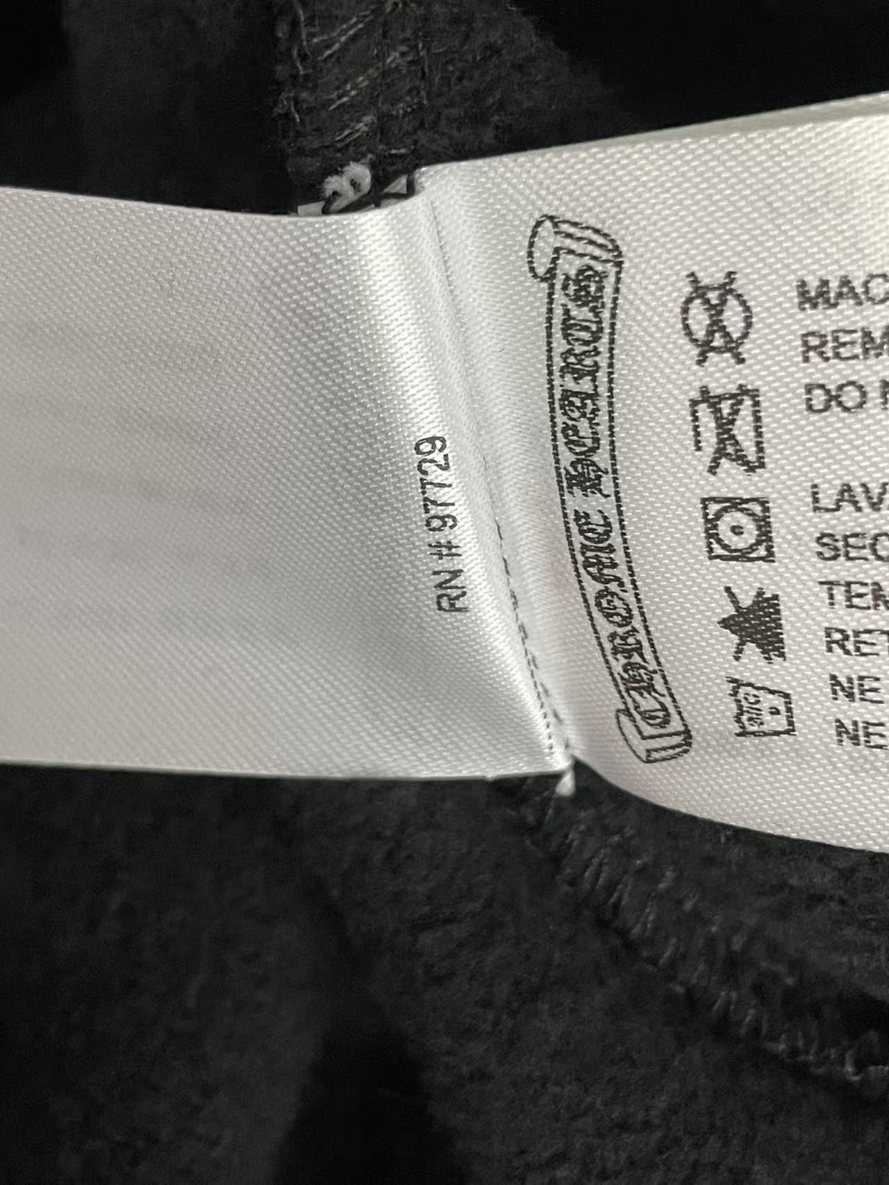 Chrome Hearts Chrome Hearts Neck Logo Black Sweatshirt Size US L / EU 52-54 / 3 - 10 Thumbnail