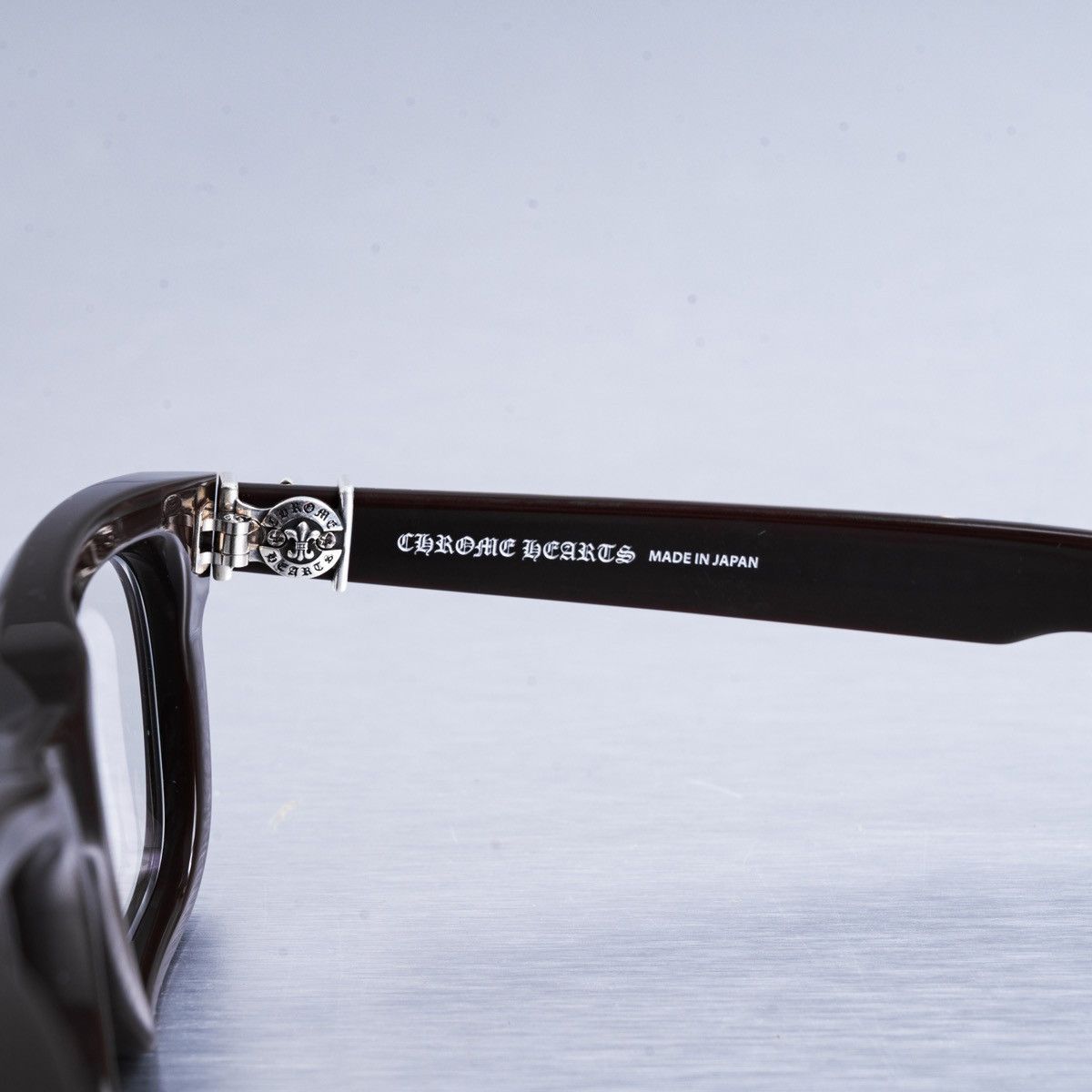 Chrome Hearts CHROME HEARTS SEE YOU IN TEA CLASSIC BROWN GLASSES Size ONE SIZE - 5 Thumbnail