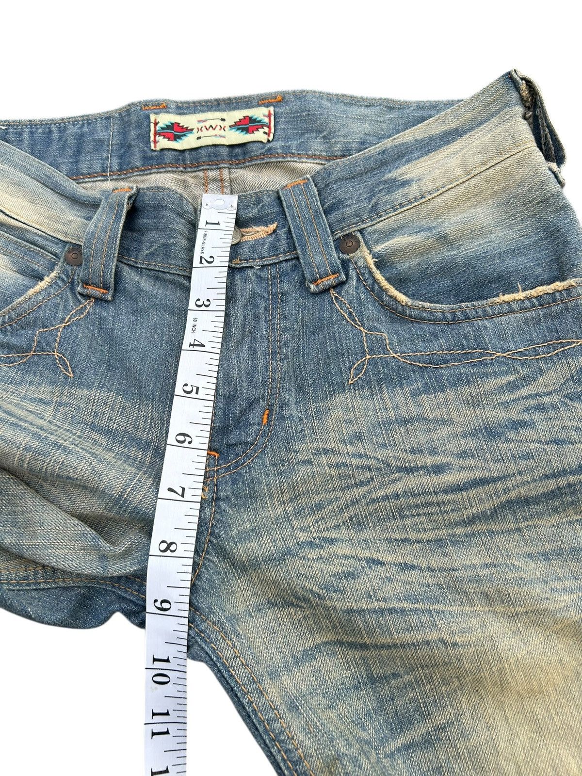 Kapital Vintage Flare Edwin Navajo Rusty Faded Denim Jeans Size US 30 / EU 46 - 19 Thumbnail