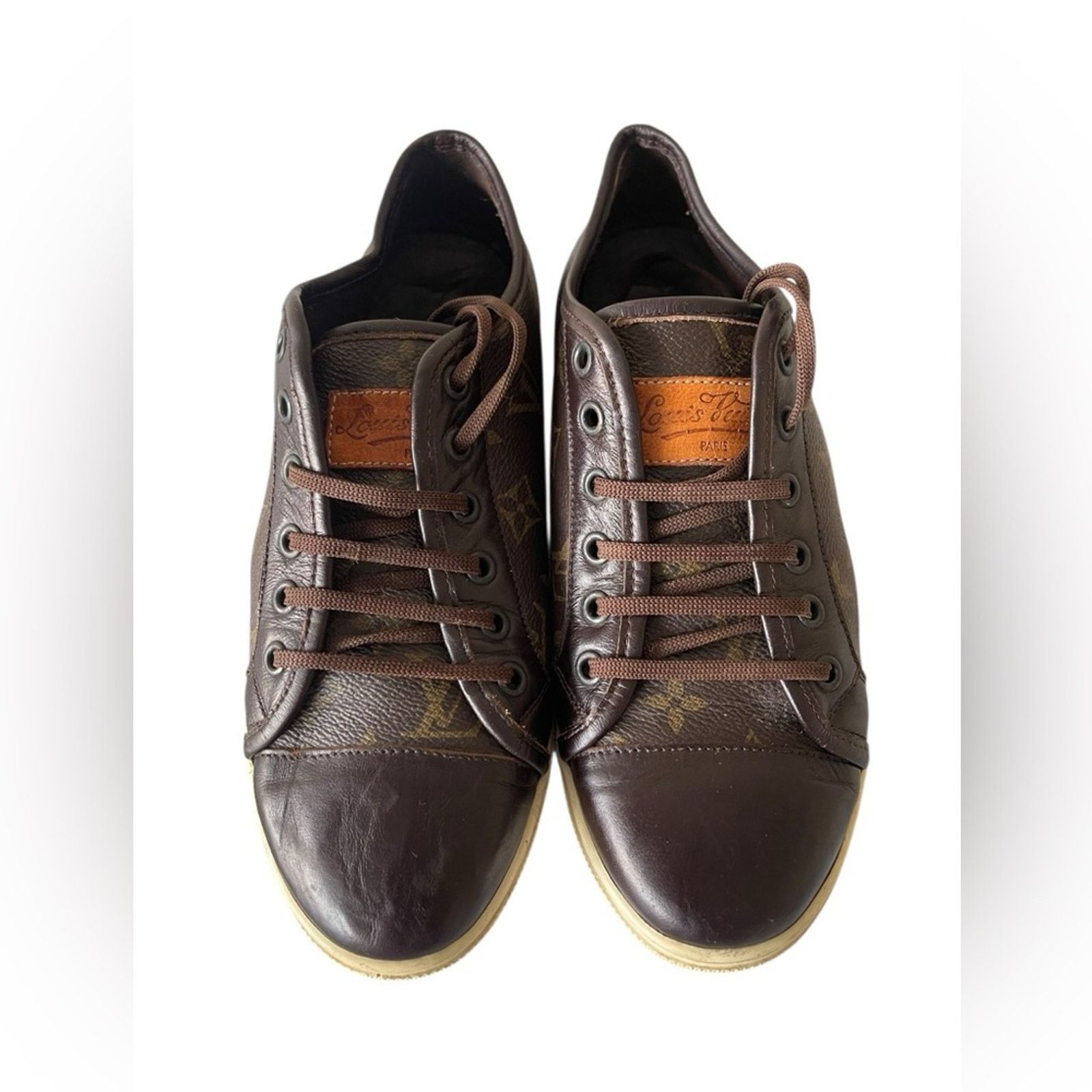 Louis Vuitton Louis Vuitton Monogram Sneakers Size: 39/US:8 Size US 8 / IT 38 - 2 Thumbnail