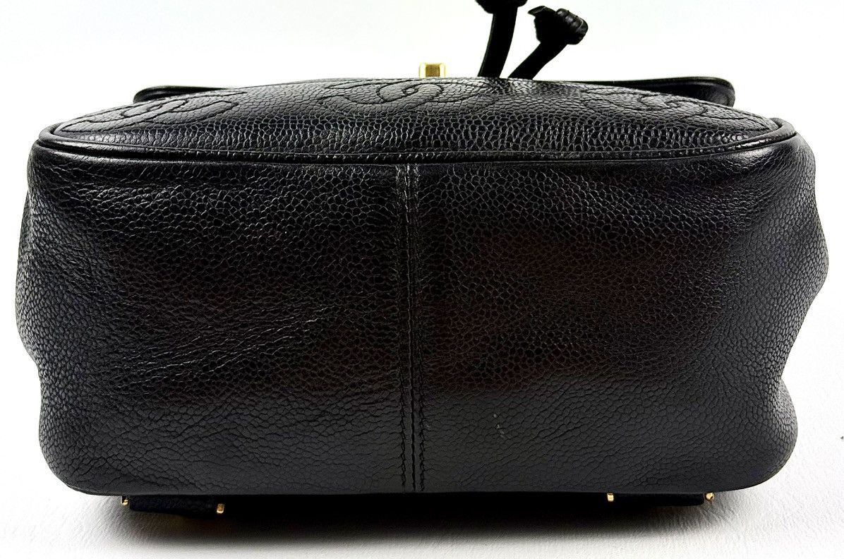Chanel Chanel - Lagerfeld - 1994 - Triple CC - Mini Caviar Backpack Size ONE SIZE - 16 Thumbnail