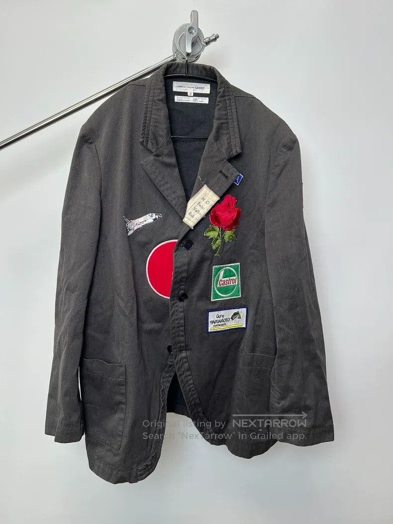 Comme des Garcons Comme des Garcons Patchwork Silhouette Blazer Jacket Size US M / EU 48-50 / 2 - 1 Thumbnail