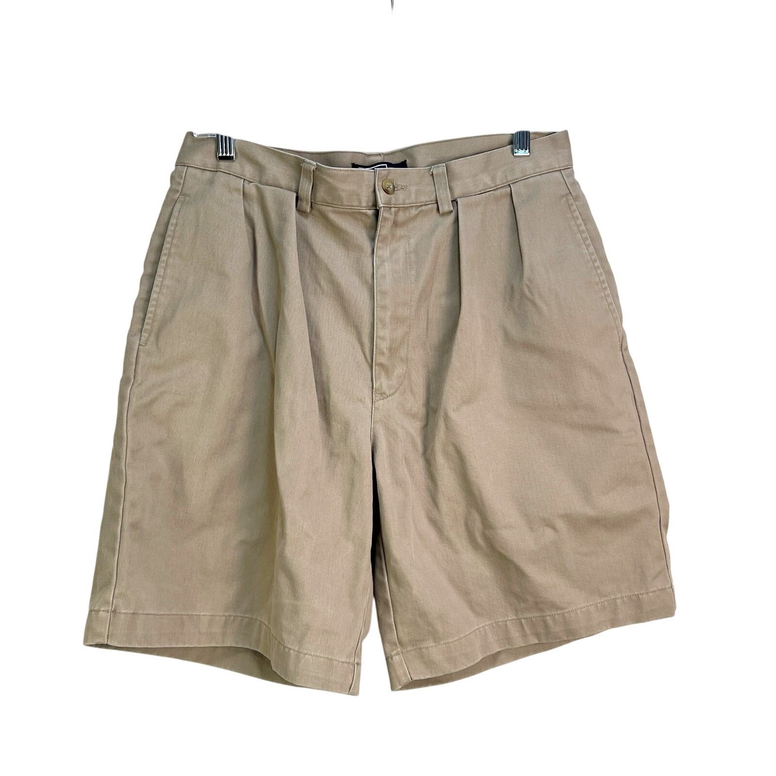 Vintage Polo Ralph Lauren Cotton Polo Chino Shorts Khaki