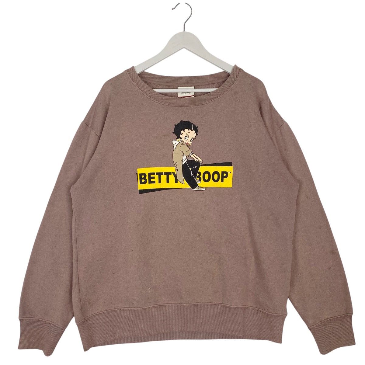 Other Vintage Betty Boop Printed Crewneck Sweatshirt Pink Size LL Size US L / EU 52-54 / 3 - 1 Thumbnail