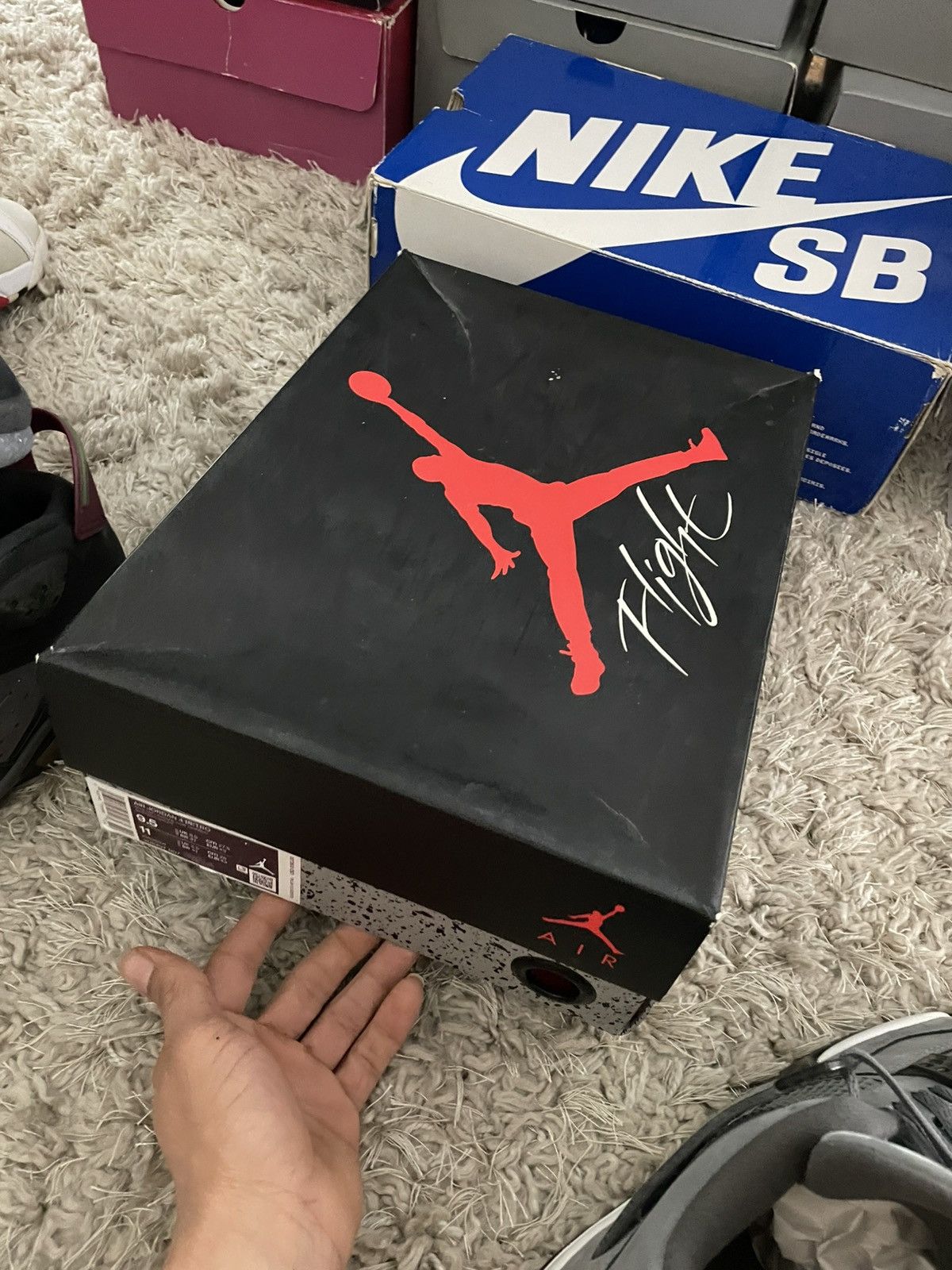 Jordan Brand Jordan 4 Cool Grey Size US 9.5 / EU 42-43 - 11 Thumbnail