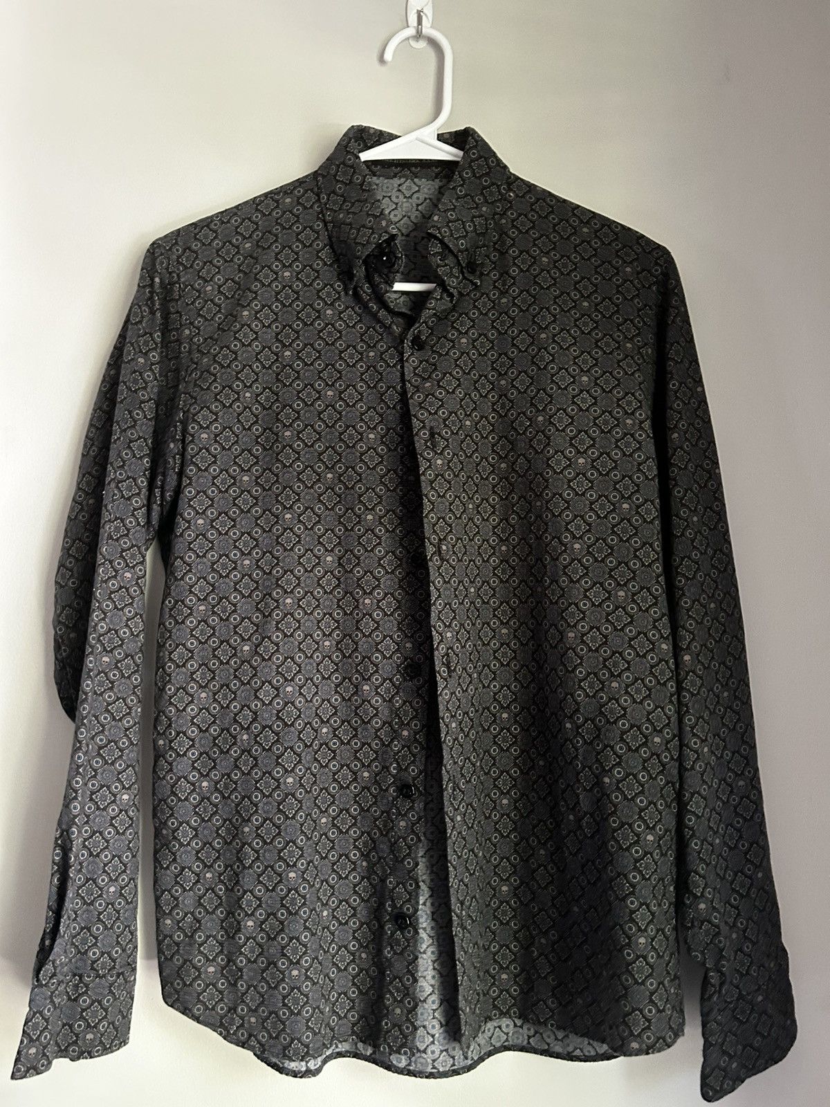 Hysteric Glamour Hysteric Glamour Thee Hysteric XXX Geometric Skull Print Size US M / EU 48-50 / 2 - 3 Thumbnail