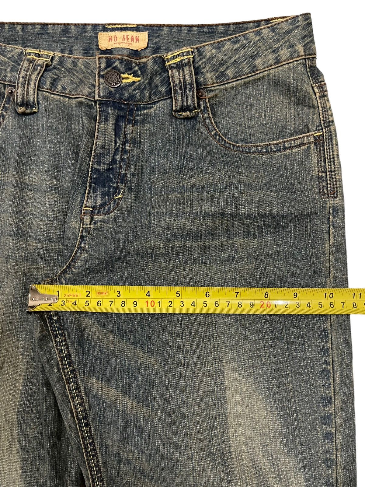 Hysteric Glamour Vintage Japanese Brand Faded Wash Style Bootcut Jeans Size US 30 / EU 46 - 14 Thumbnail