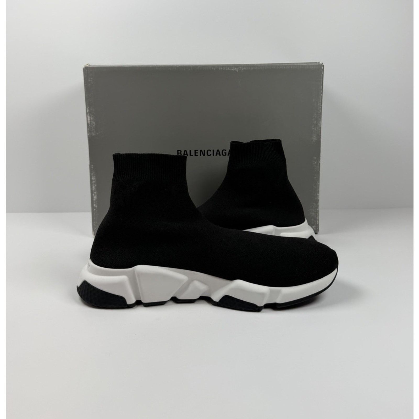 Balenciaga Size 41EU/8US - Balenciaga Speed Black Red Graffiti NEW! Size US 8 / EU 41 - 5 Thumbnail