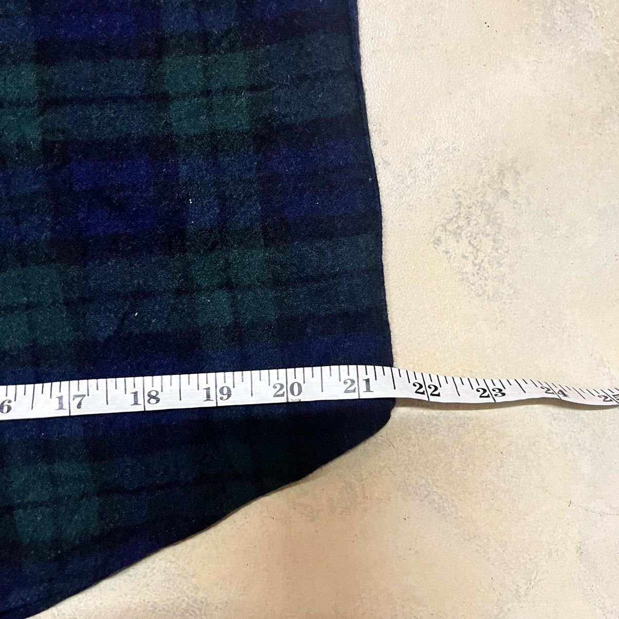 Flannel × Pendleton Pendleton Flannel Green Button Up Shirt Wool Size US L / EU 52-54 / 3 - 9 Thumbnail