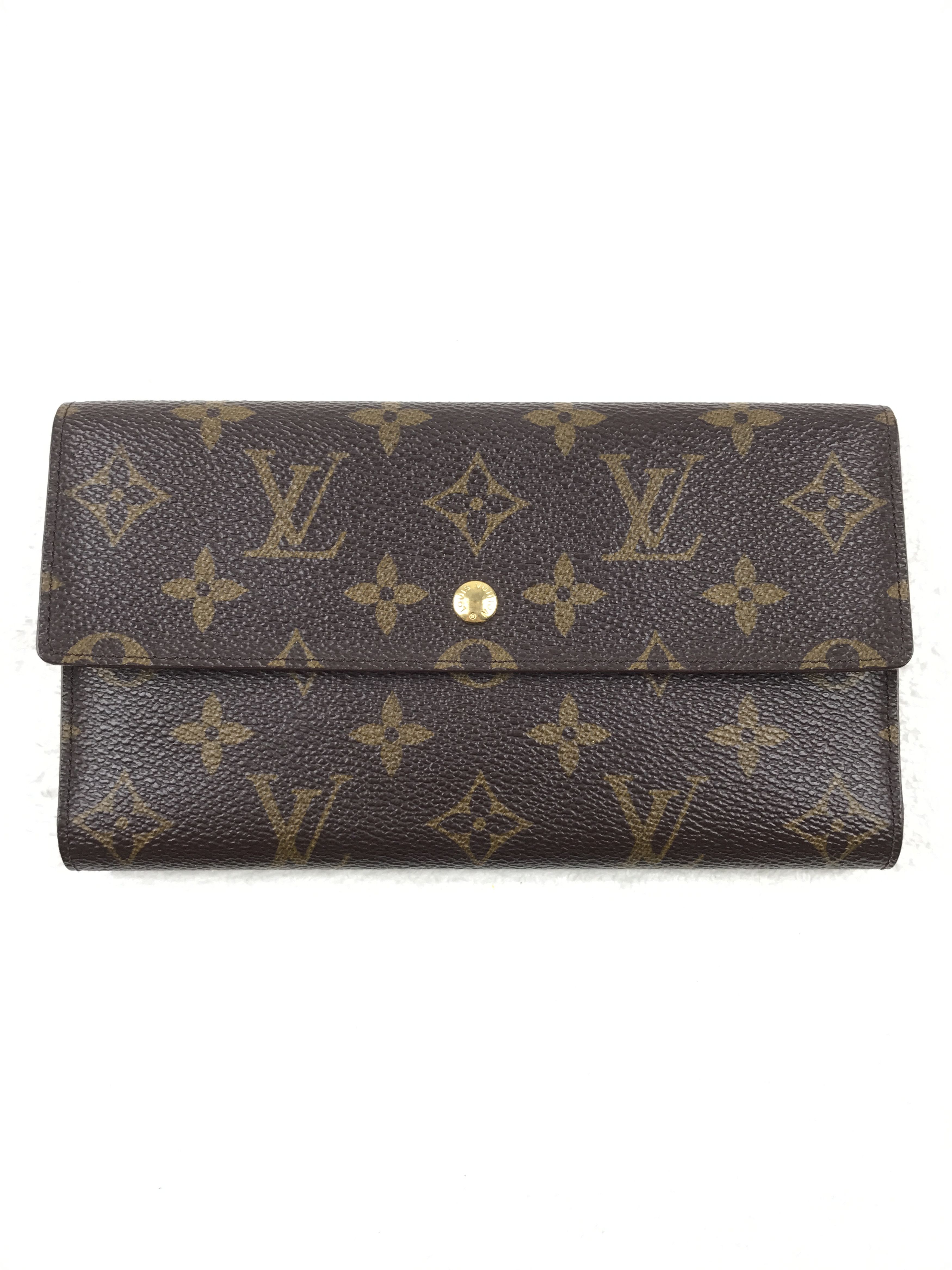 Louis Vuitton × Vintage Vintage Louis Vuitton Monogram Porte Tresor Trifold Wallet Size ONE SIZE - 1 Thumbnail