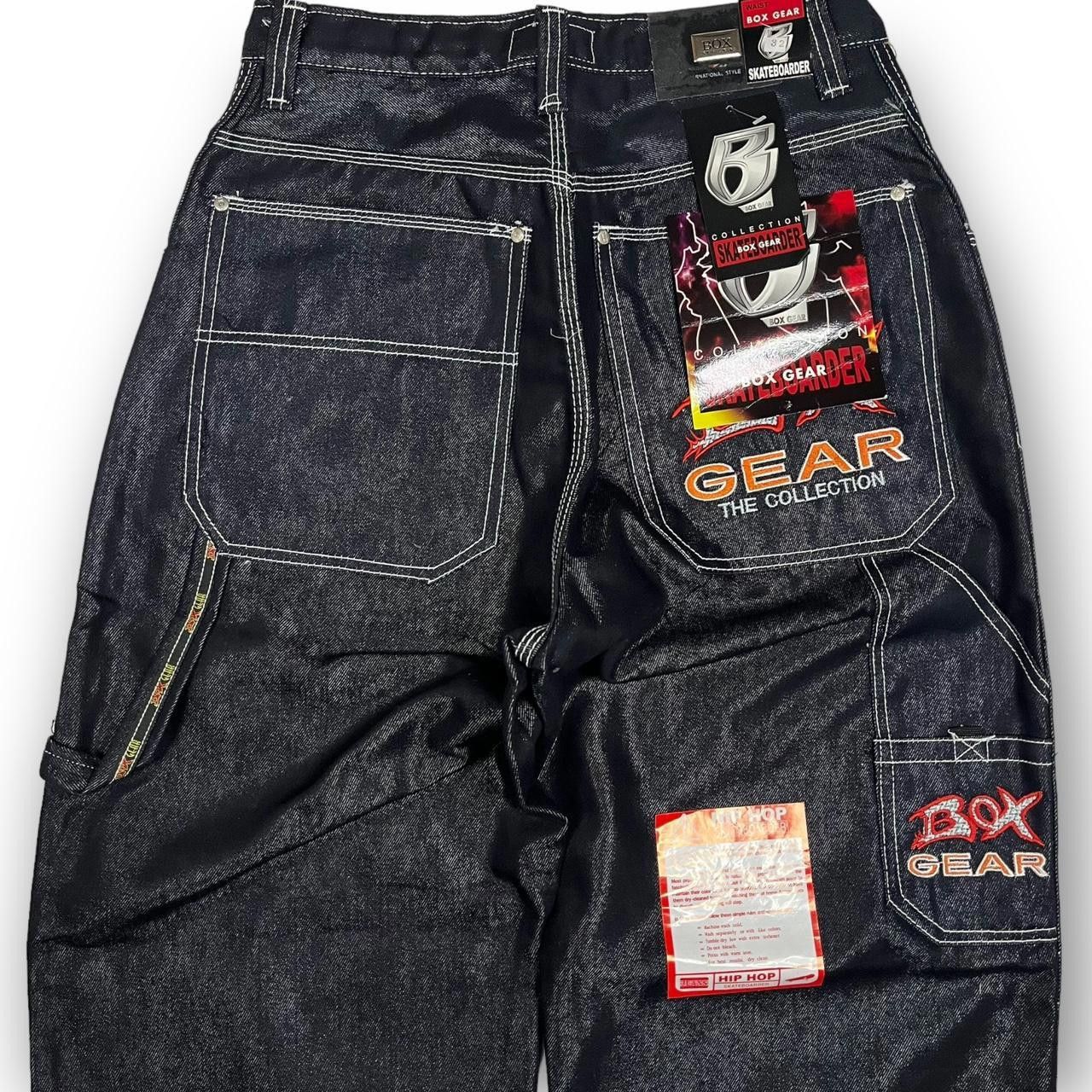 Designer Men's Black Jeans Size US 32 / EU 48 - 2 Thumbnail