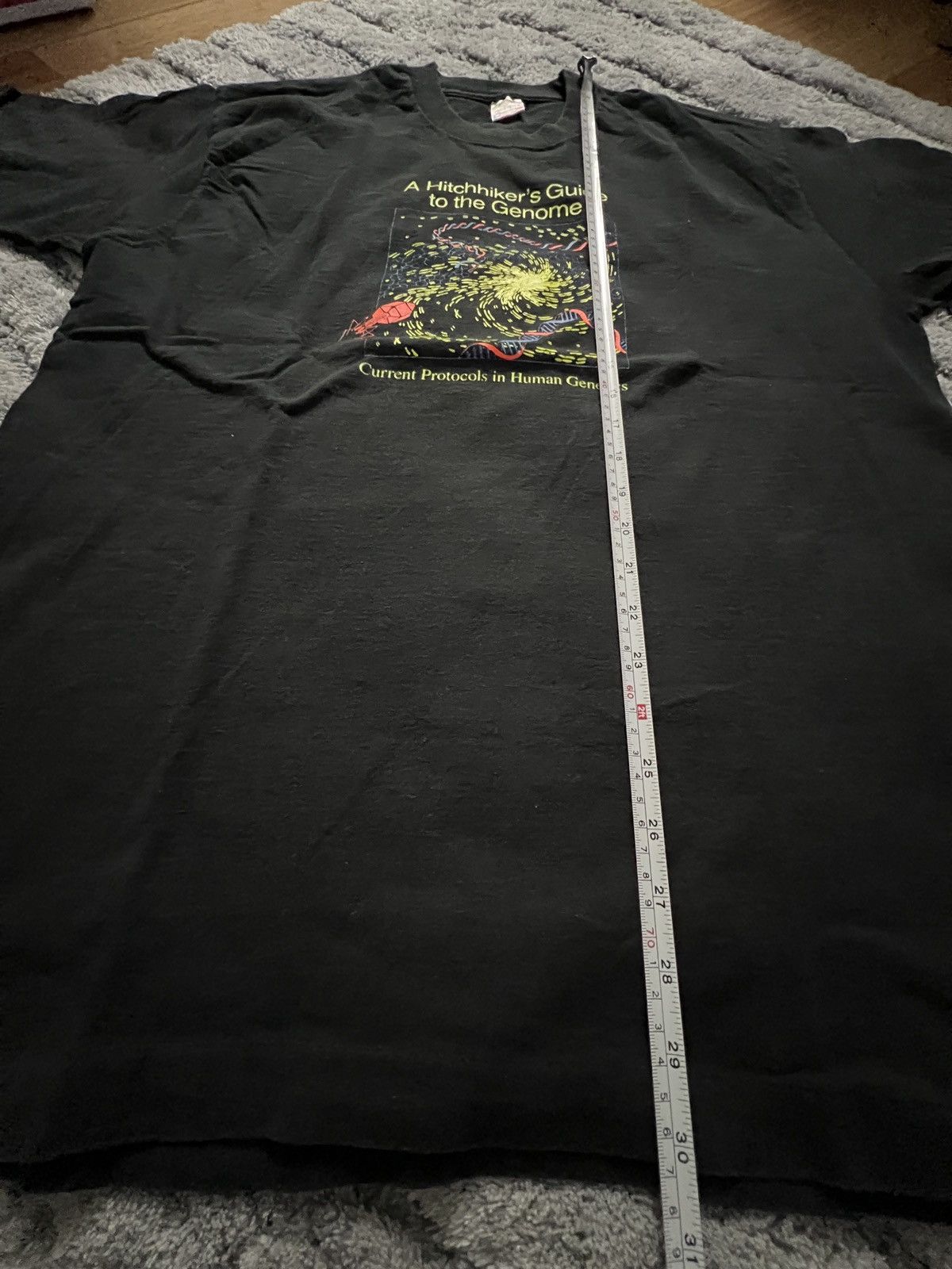 Fruit Of The Loom Vintage Hitchhiker t shirt Size US XL / EU 56 / 4 - 4 Thumbnail