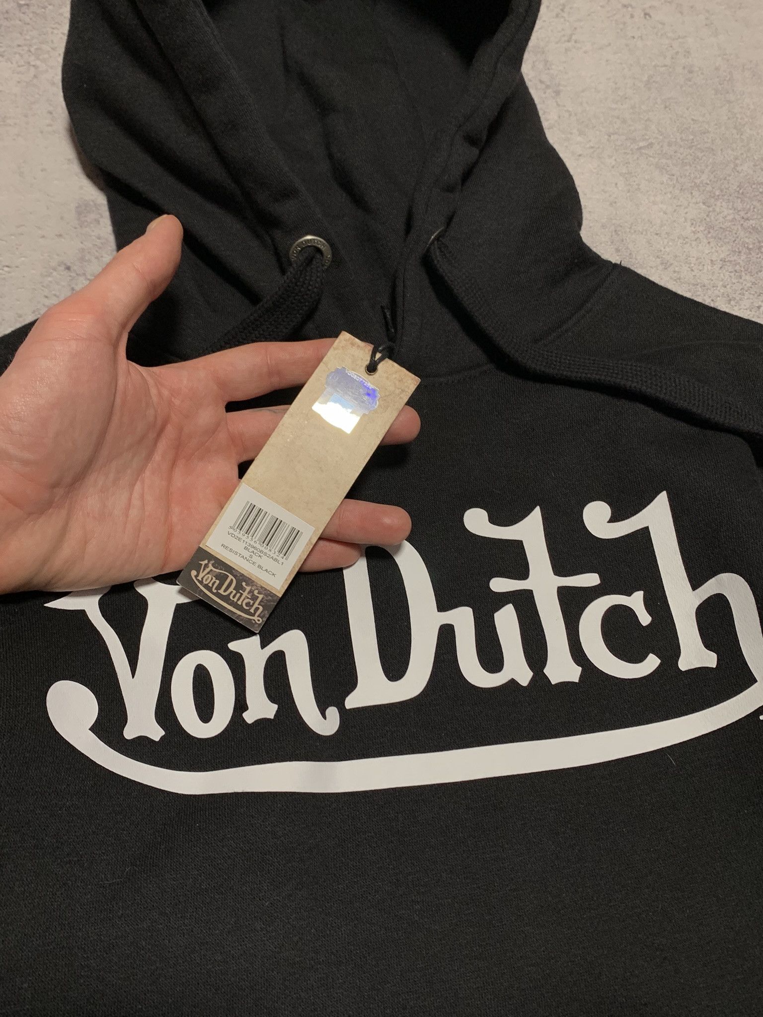 Von Dutch NEW!!! Von Dutch Black Hoodie Mens S Size US S / EU 44-46 / 1 - 2 Thumbnail