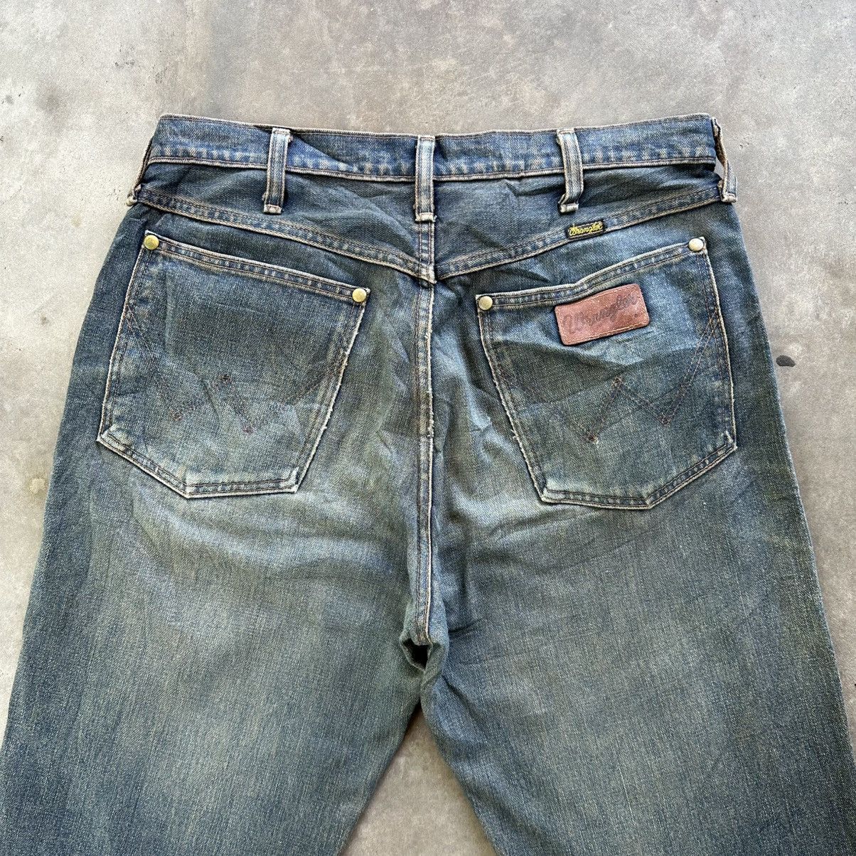 Japanese Brand Vintage Wrangler Rusty USA Distressed Denim Jean Pant W32 Size US 32 / EU 48 - 12 Thumbnail