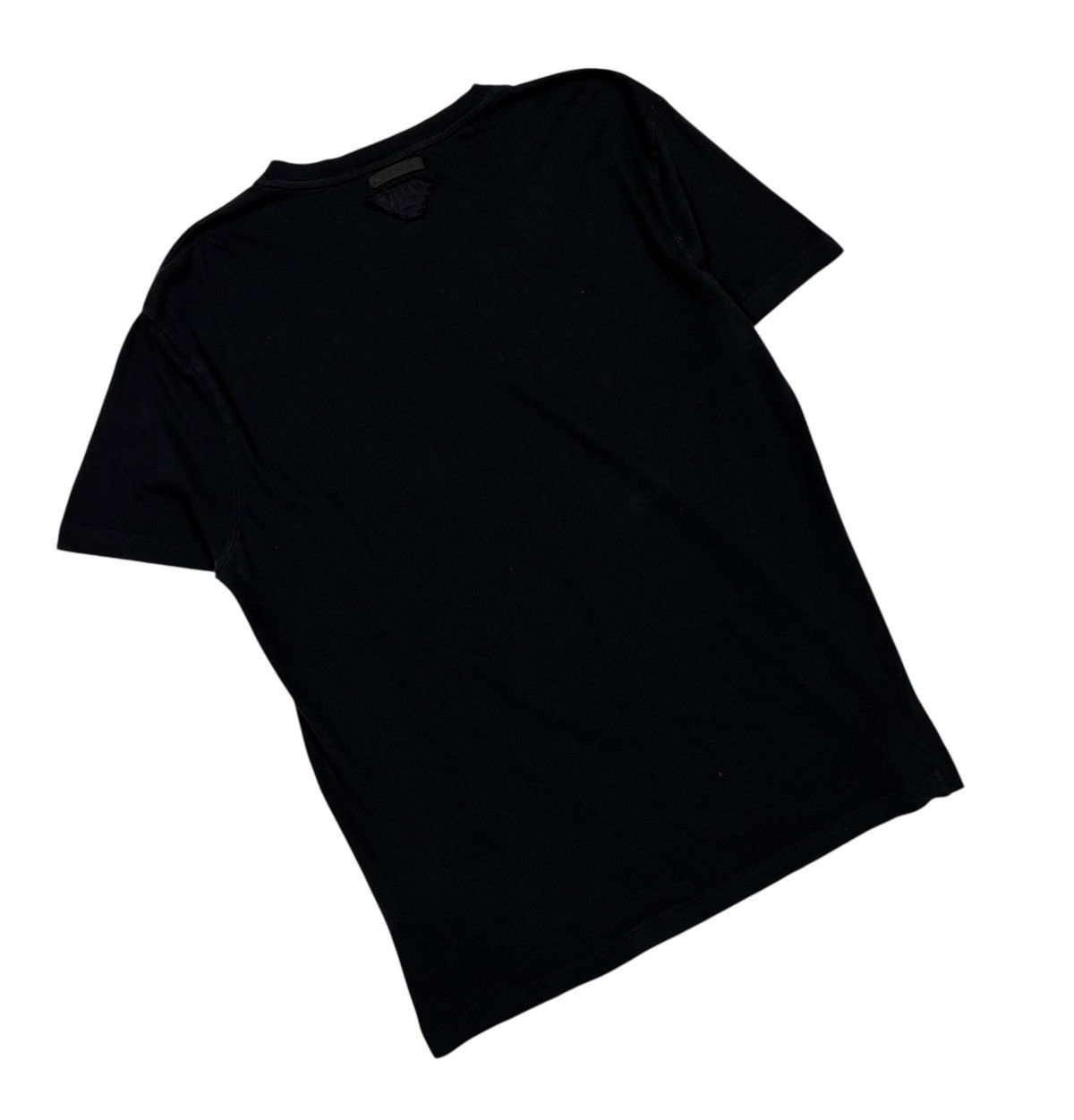Prada Authentic🔥Prada Triagle Logo V-Neck Plain Shirt Size US L / EU 52-54 / 3 - 10 Thumbnail