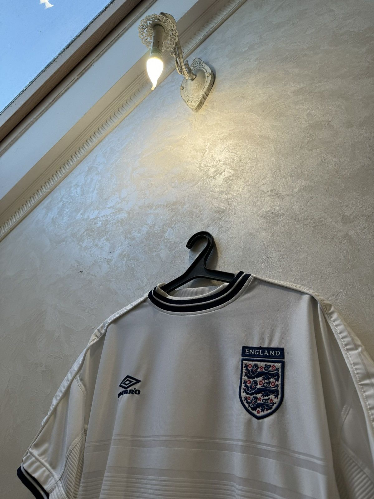 Umbro × Vintage Umbro England 1999 2000 Home Shirt Soccer Jersey Size US XL / EU 56 / 4 - 2 Thumbnail