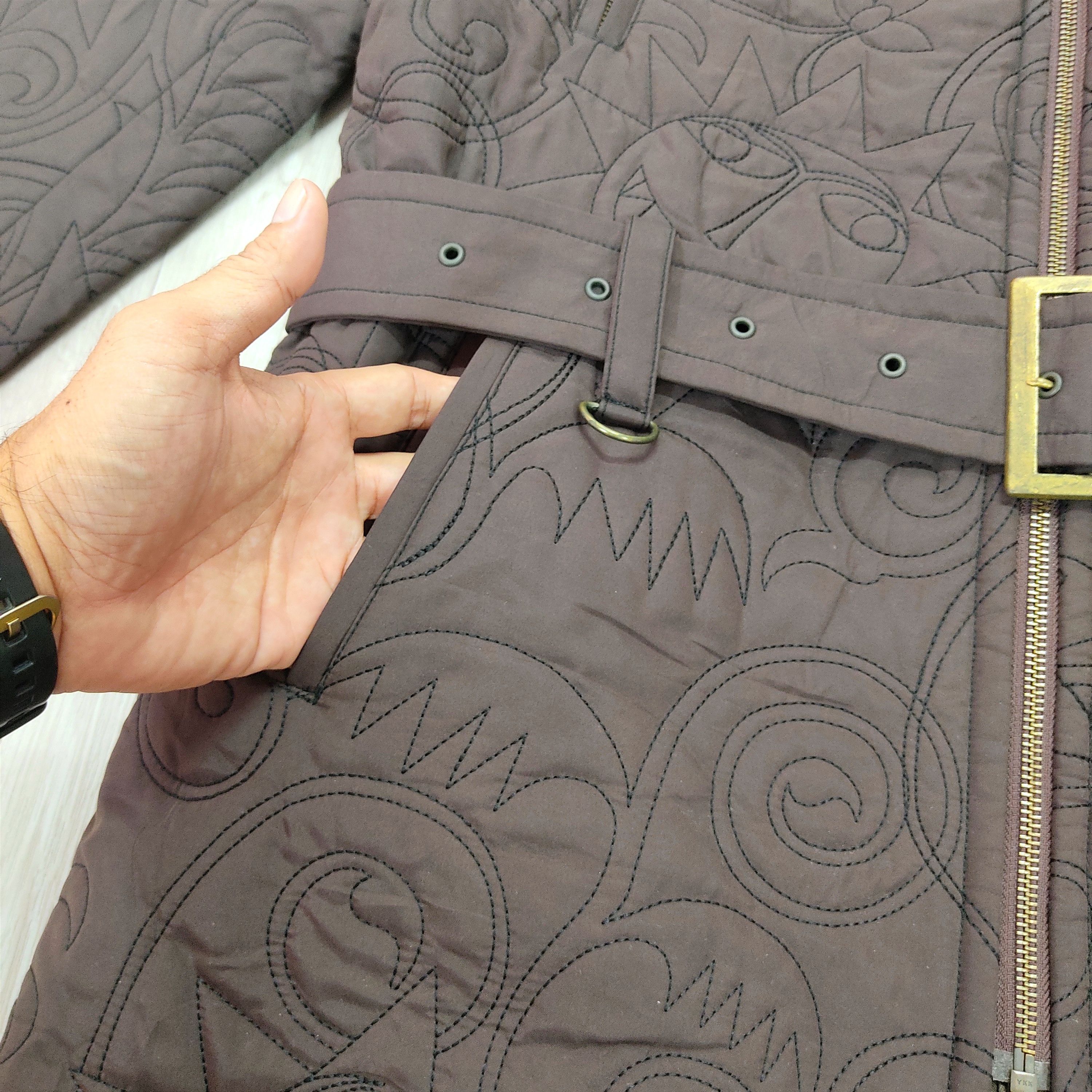 Beauty Beast YOSHIYUKI KONISHI Ficce Uomo AOP Embossed Quilted Jacket Size M / US 6-8 / IT 42-44 - 8 Thumbnail