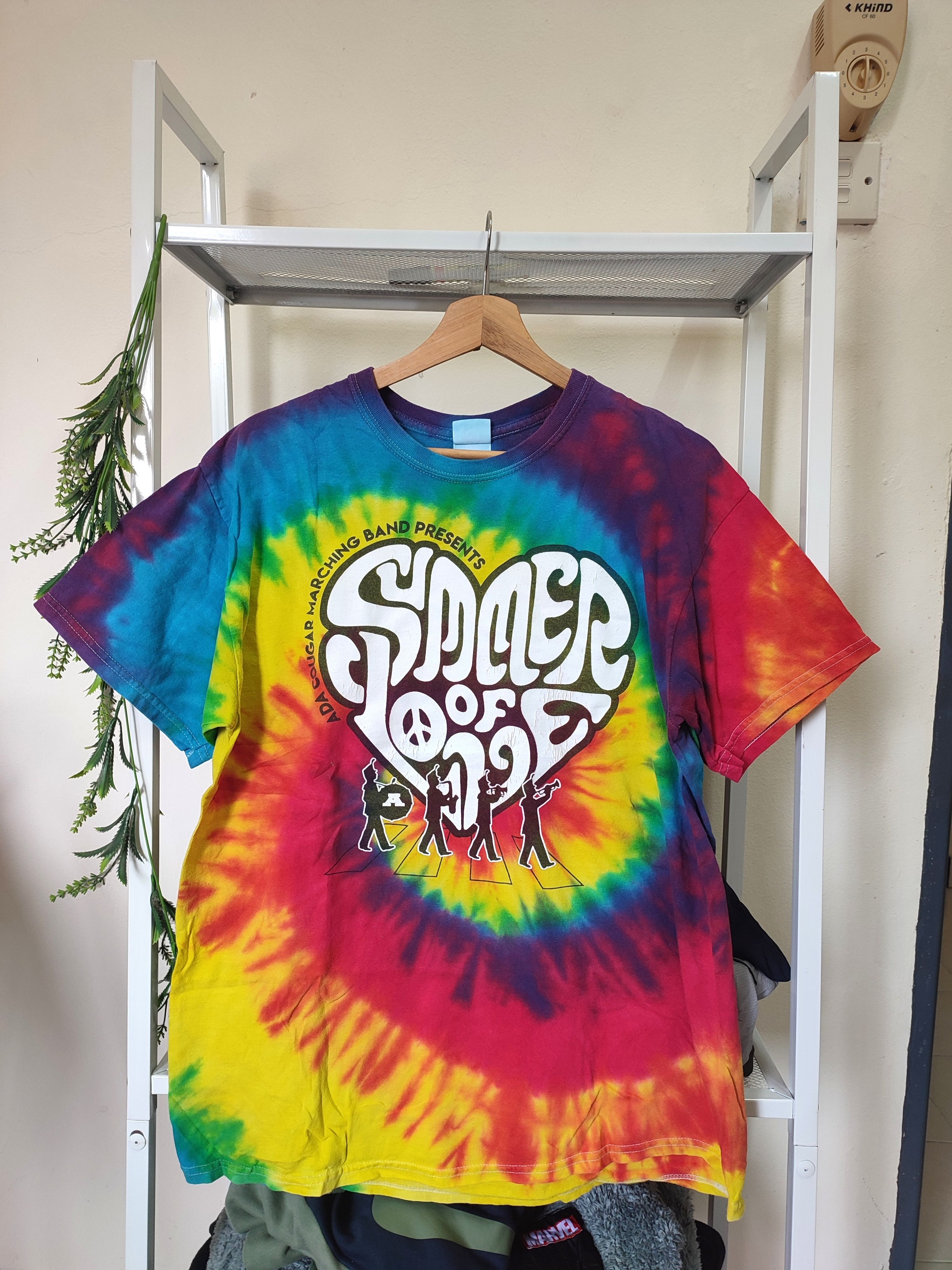 Band Tees Vintage Tye Dye Summer Of Love Band Tees Size US L / EU 52-54 / 3 - 1 Thumbnail