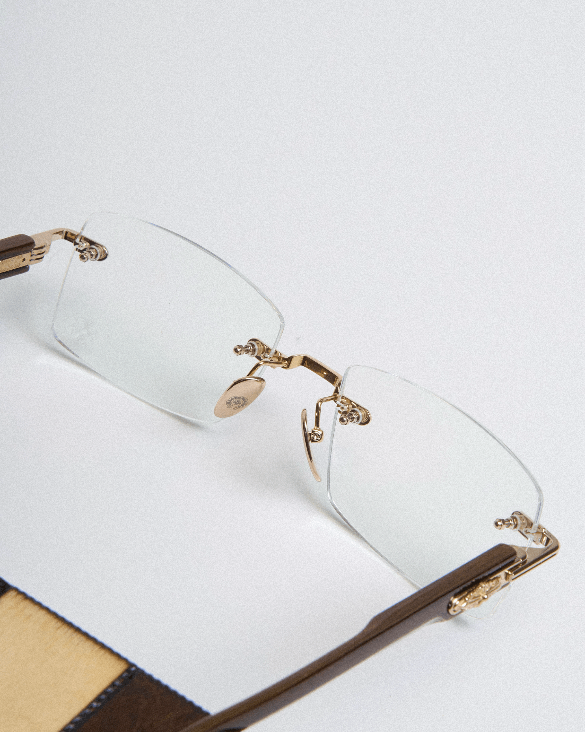 Chrome Hearts CHROME HEARTS DEEP II Gold Plated/Wood Size ONE SIZE - 3 Thumbnail