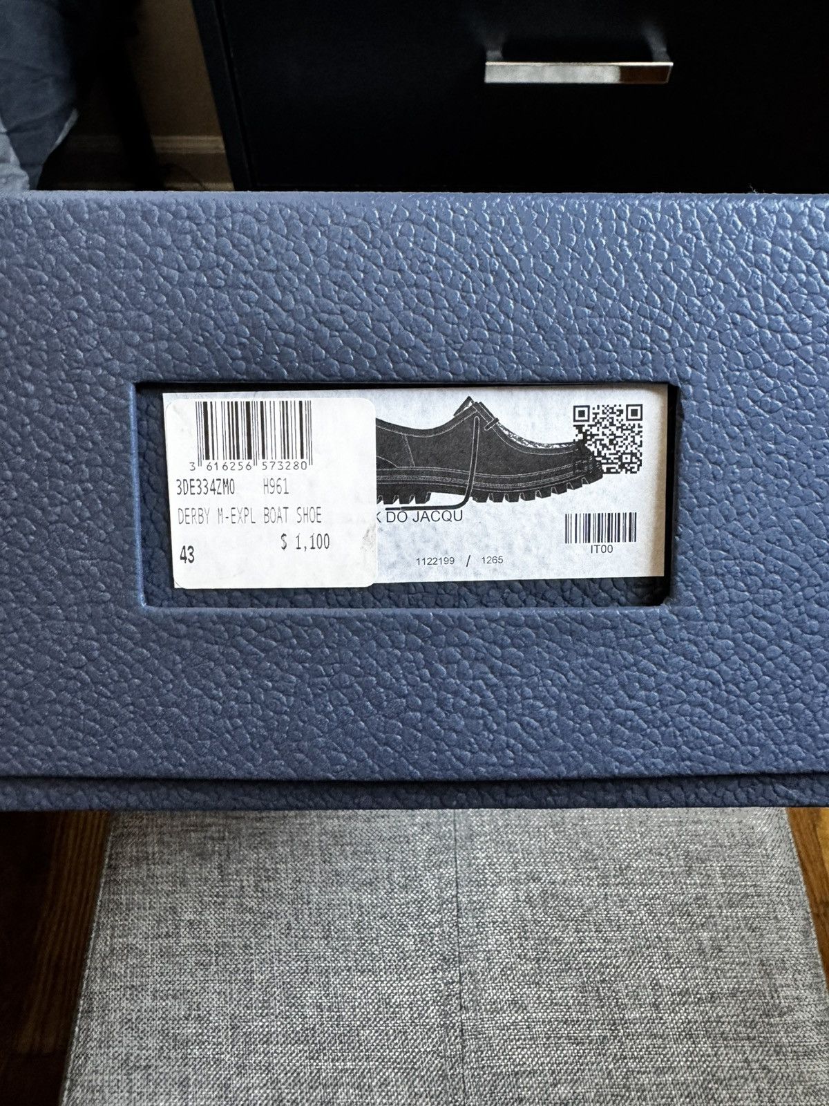 Dior × Kim Jones 3DE334ZMO DERBY M-EXPL BOAT SHOE Size US 10 / EU 43 - 8 Thumbnail