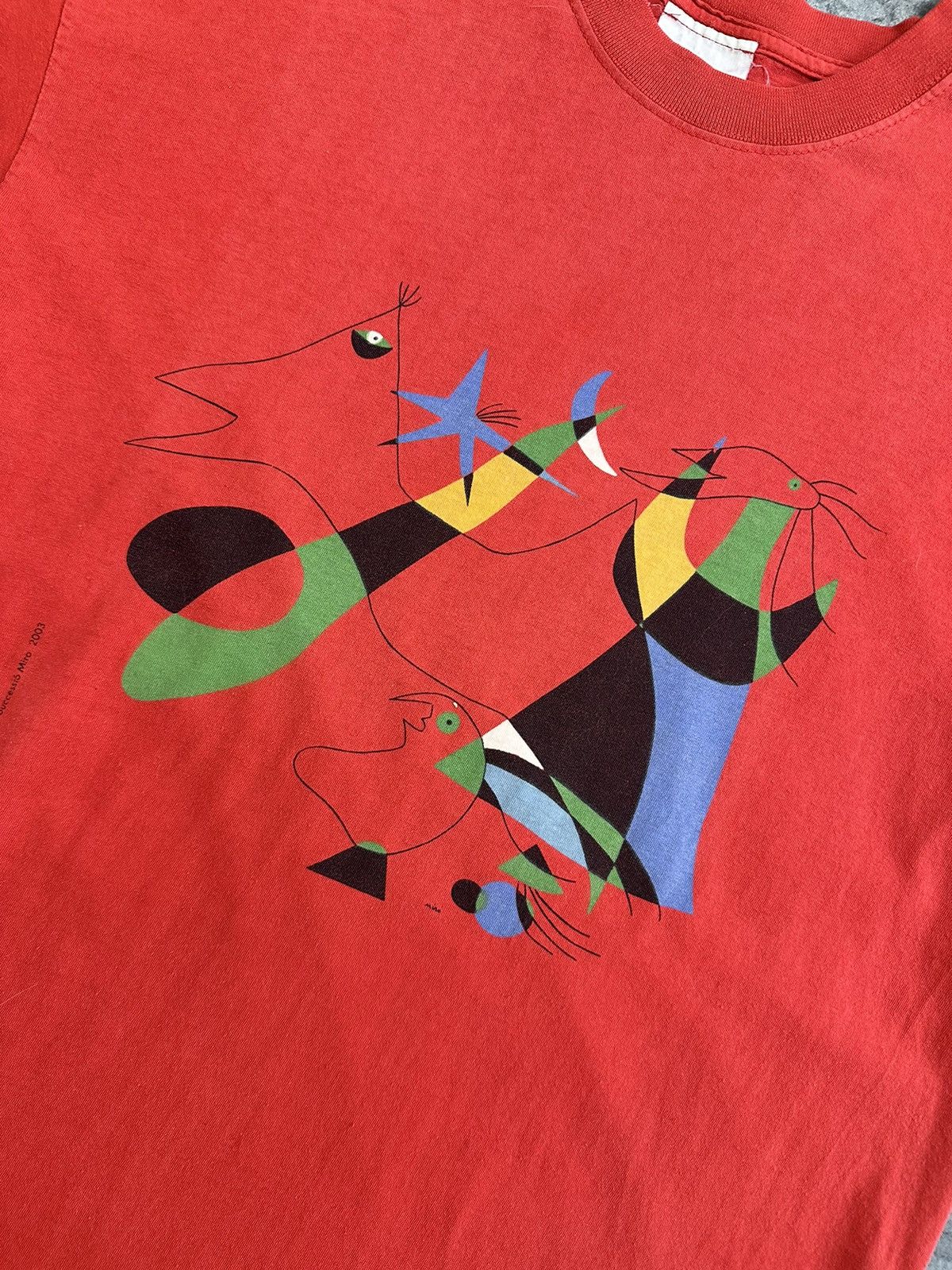 Arts & Science Juan Miró 2003 Art Tee Surrealist ArtXL Vintage Design Size US XL / EU 56 / 4 - 3 Thumbnail