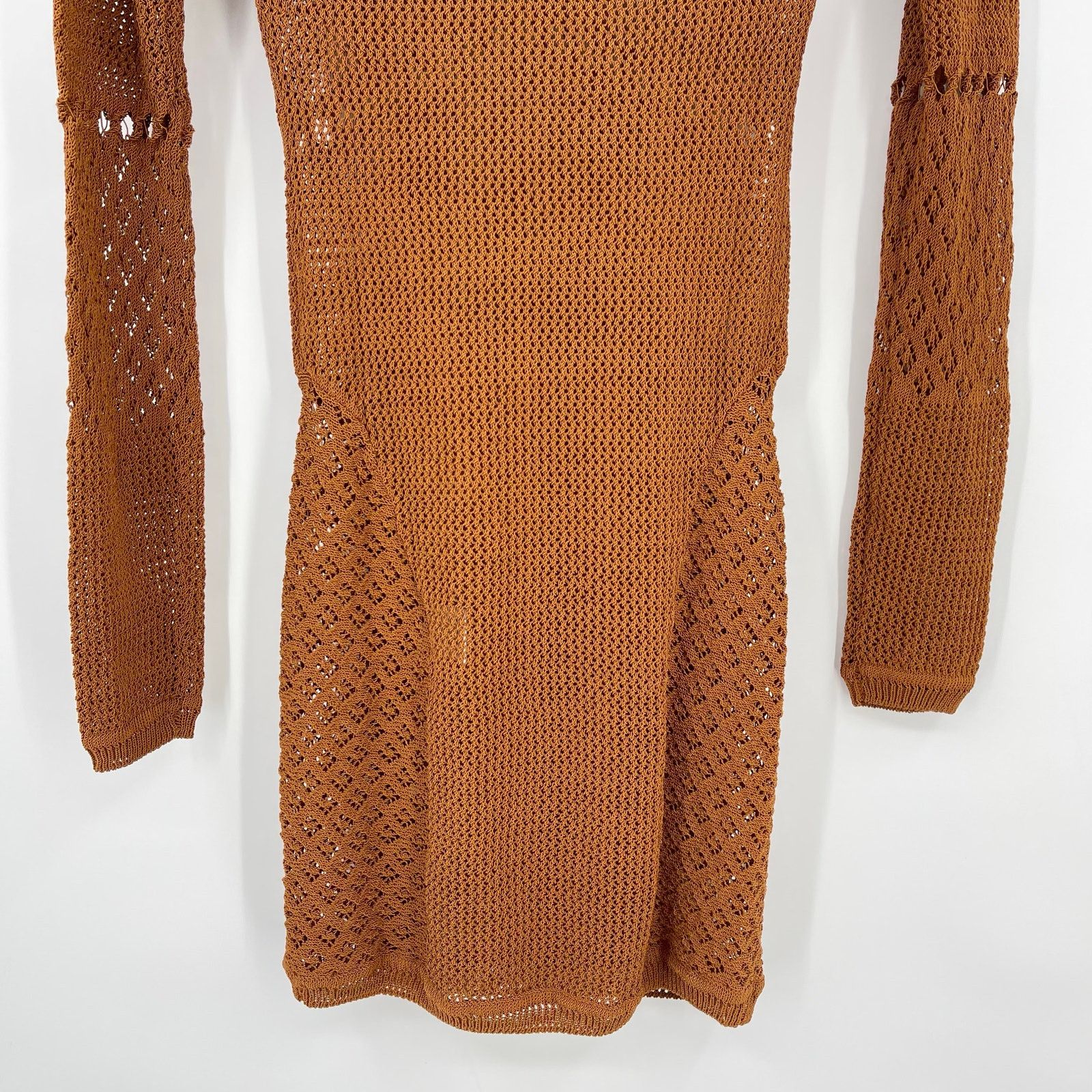 REVOLVE Michael Costello x REVOLVE | Allegra Mini Dress in Copper XS Size XS / US 0-2 / IT 36-38 - 10 Thumbnail