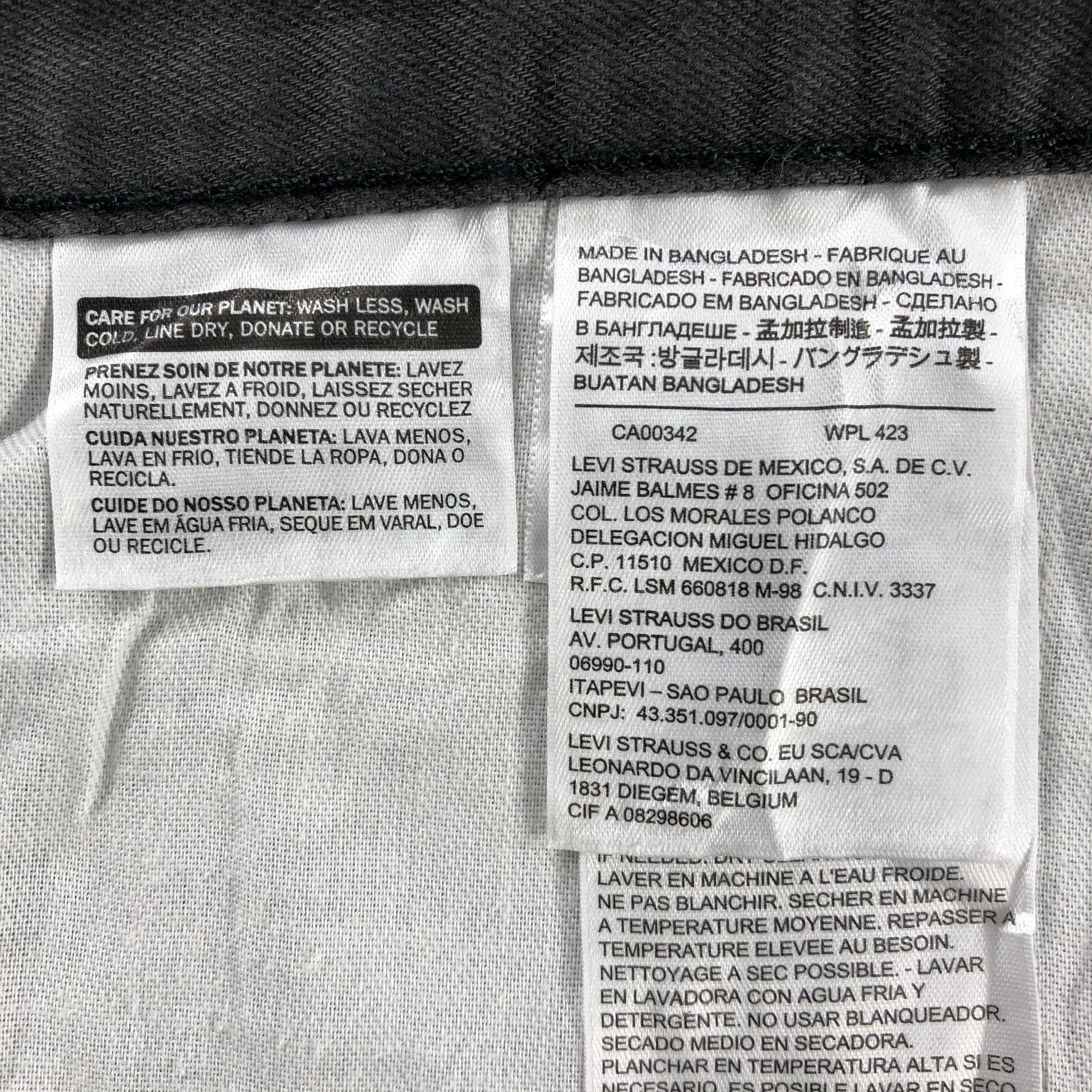 Levi's × Vintage Vintage Faded Black Levis 505 Jeans-JM3167 Size US 36 / EU 52 - 9 Thumbnail