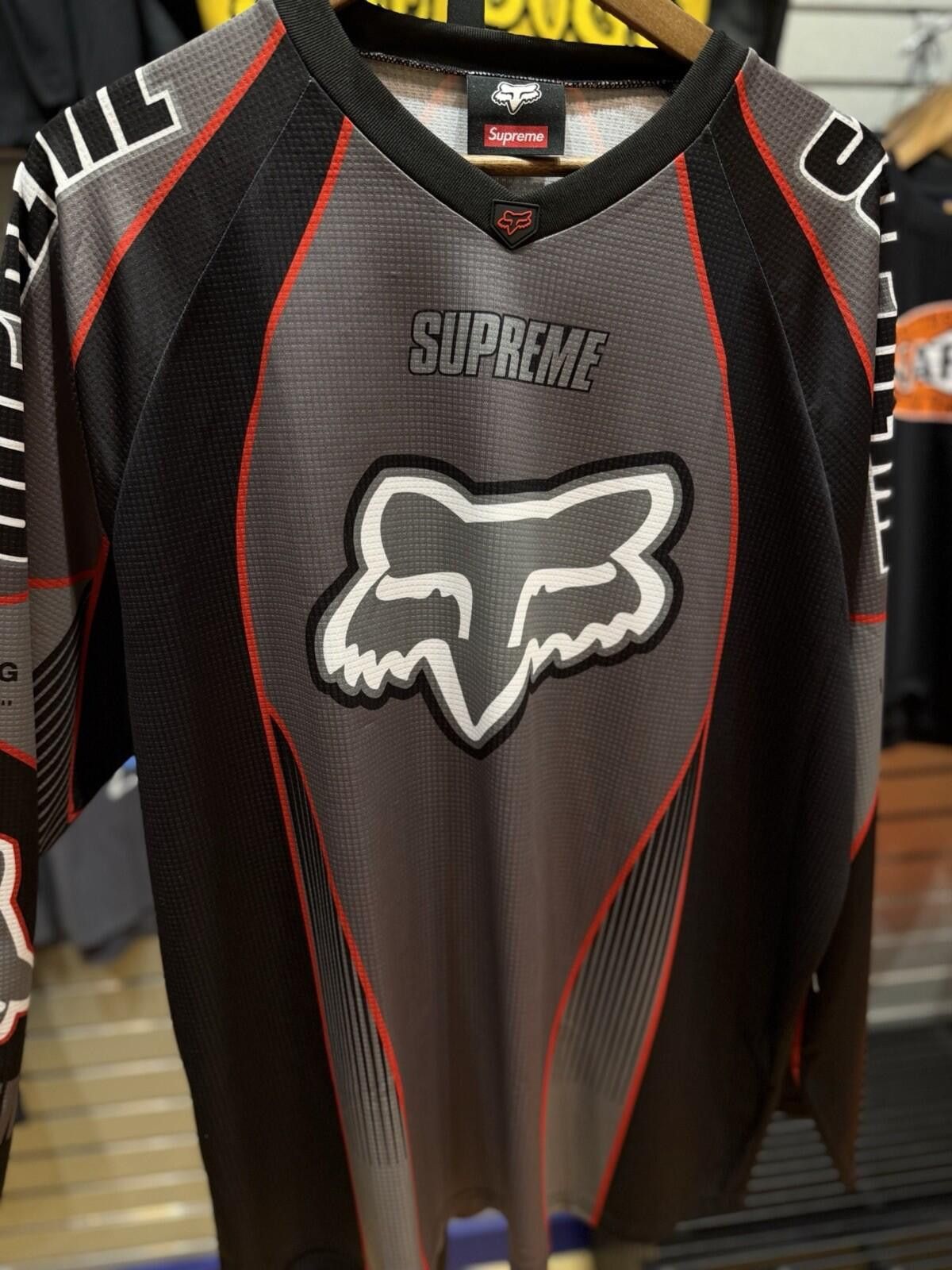 Supreme Supreme Fox Racing DMX Jersey Black SIZE (XL) BRAND NEW Size US XL / EU 56 / 4 - 9 Thumbnail
