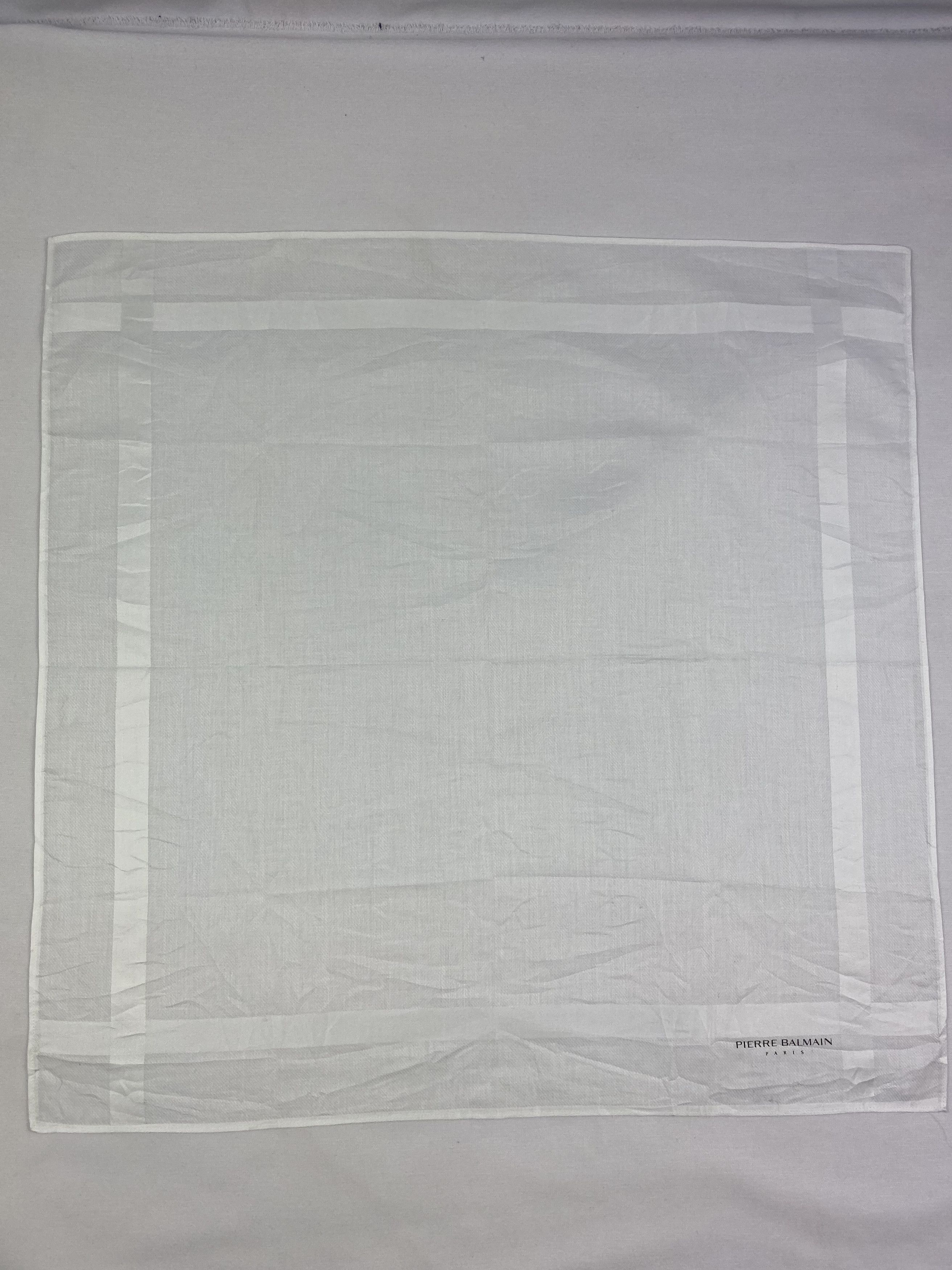 Pierre Balmain × Vintage Vintage Pierre Balmain Handkerchief / Bandana / Neckerchief Size ONE SIZE - 3 Thumbnail
