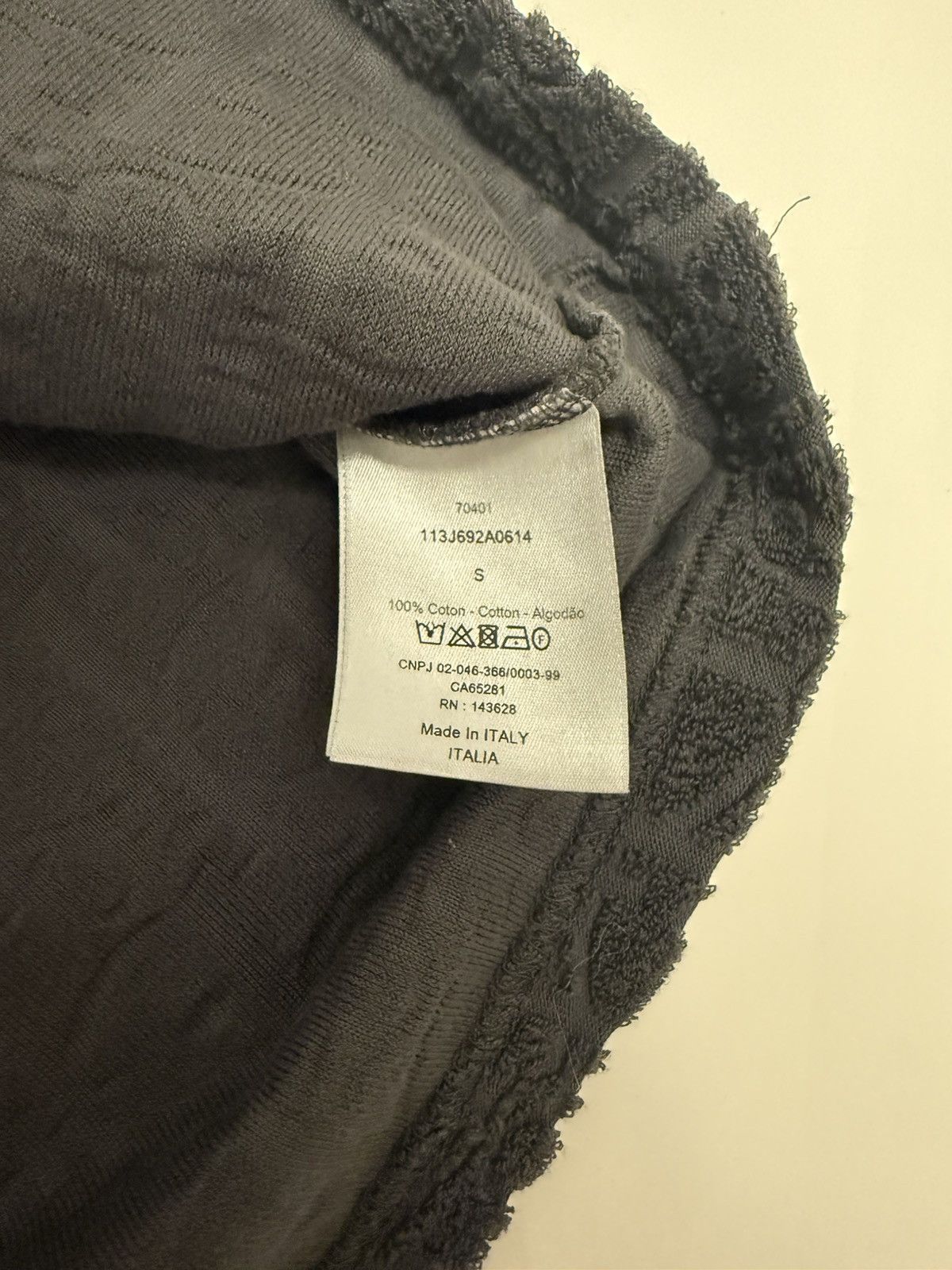 Dior Grey Dior Oblique Relaxed T-Shirt Size US S / EU 44-46 / 1 - 3 Thumbnail