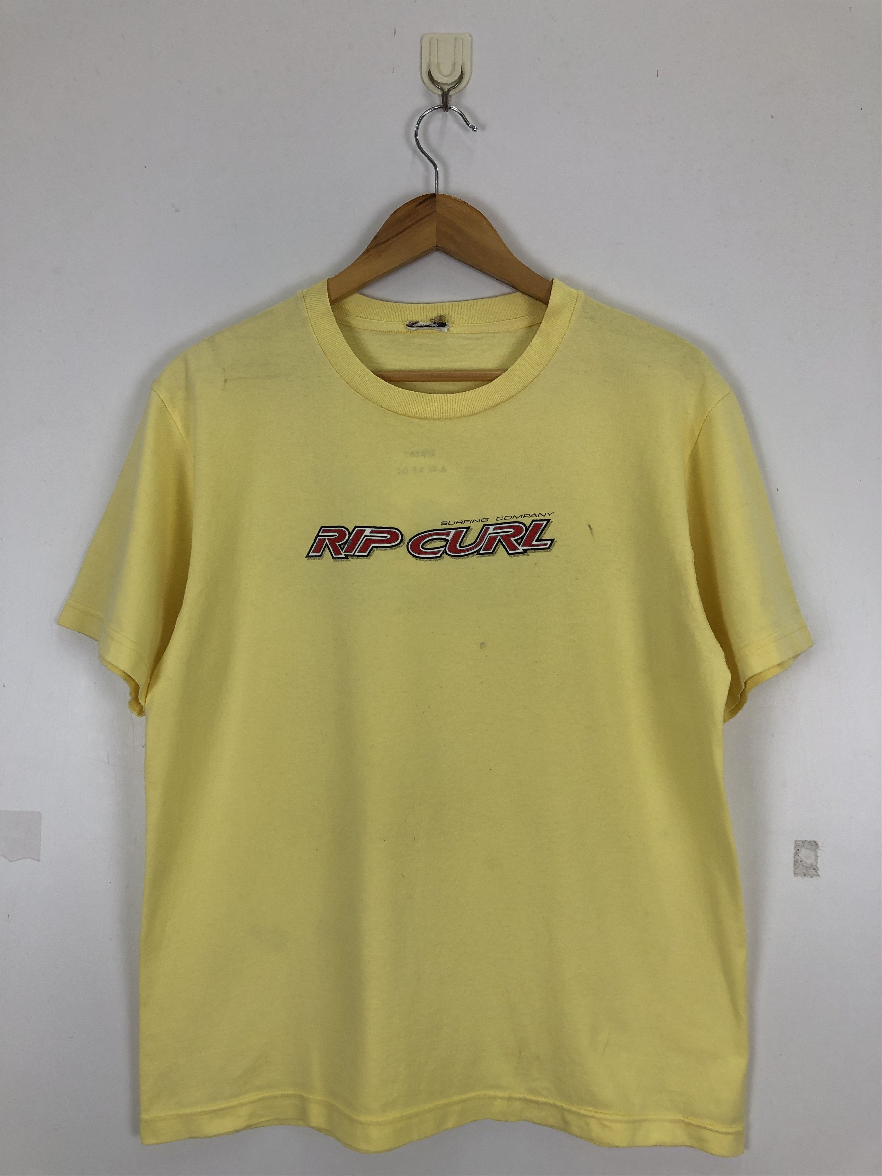 Rip Curl × Vintage Vintage 90s Rip Curl Surfing T Shirt TA0498 Size US M / EU 48-50 / 2 - 1 Thumbnail