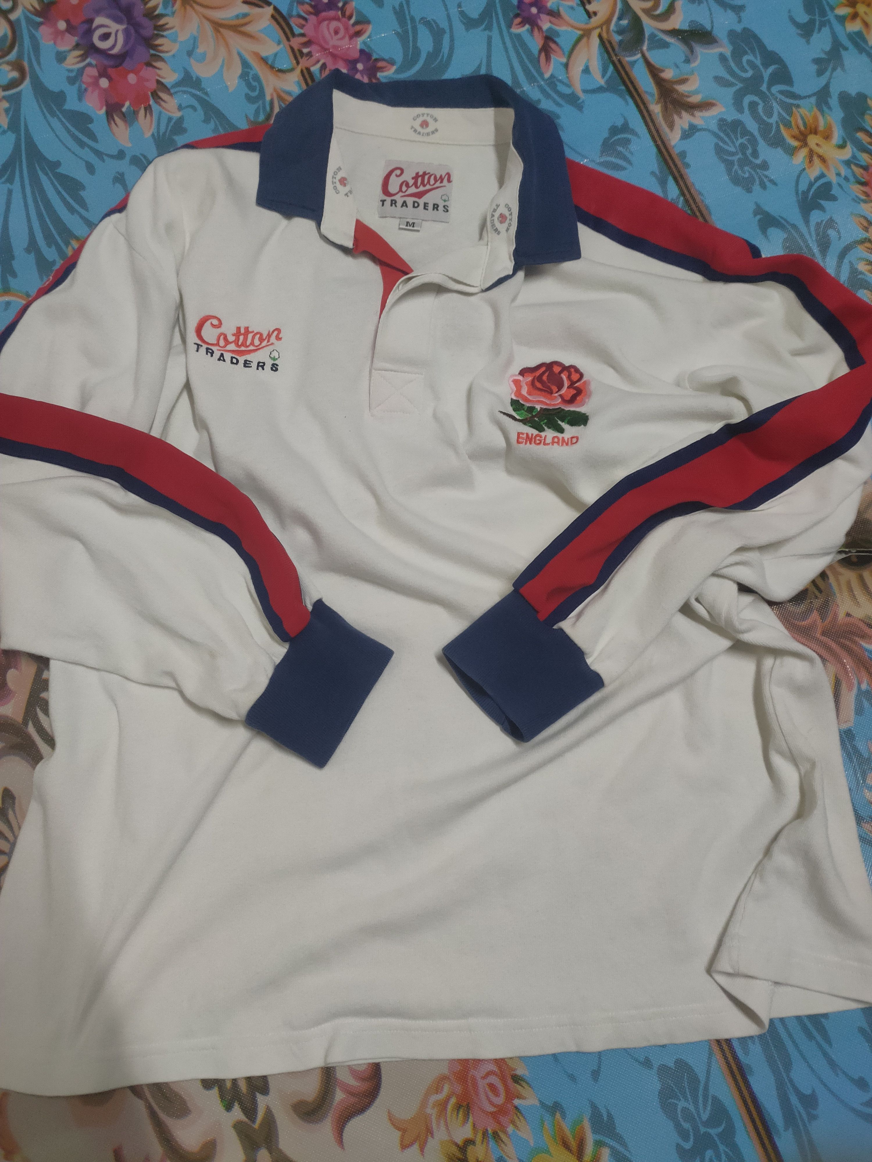 Cotton Traders Vintage England rugby rugby shirt Size US M / EU 48-50 / 2 - 5 Thumbnail