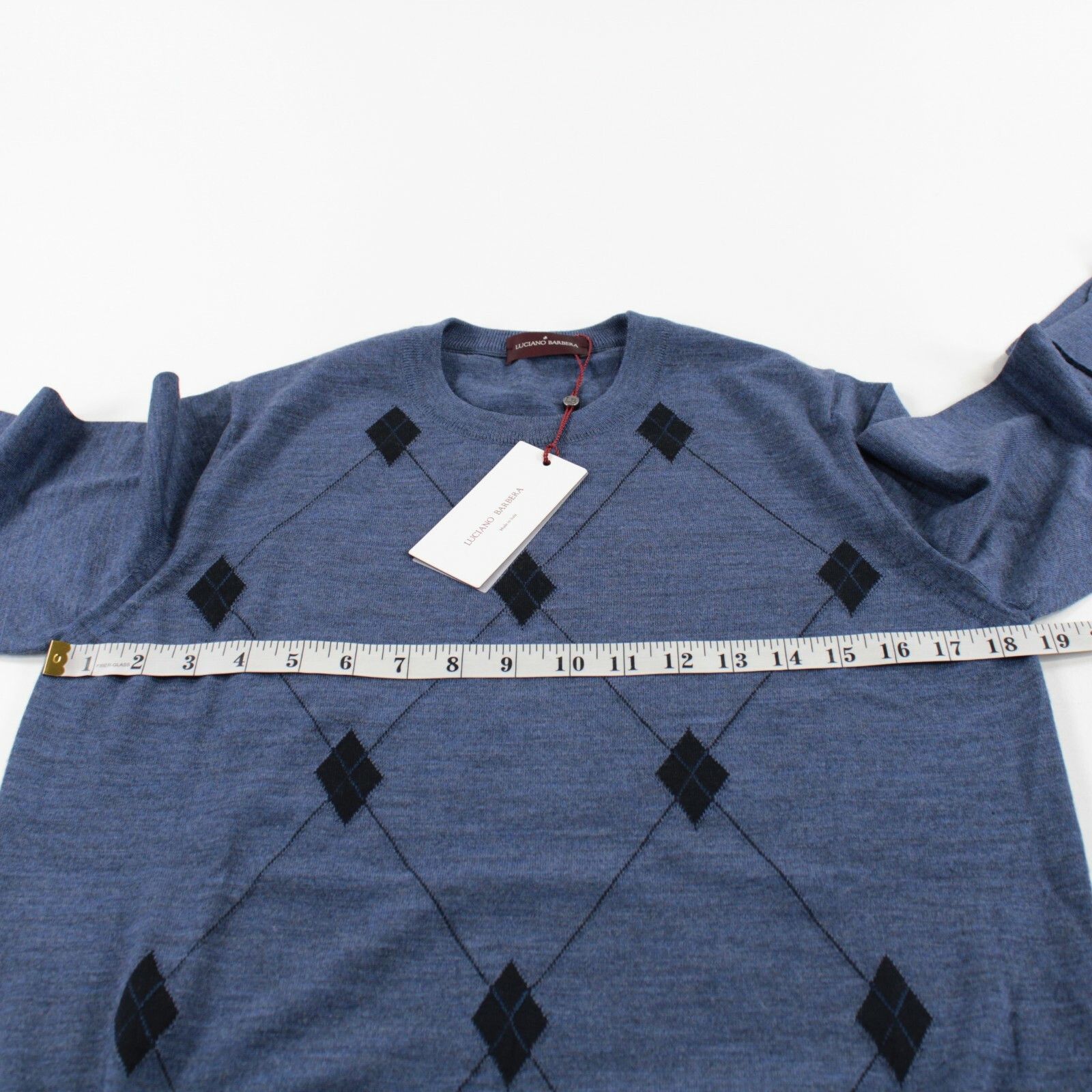 Luciano Barbera Luciano Barbera Sweater Size US S in Blue Size US S / EU 44-46 / 1 - 4 Thumbnail