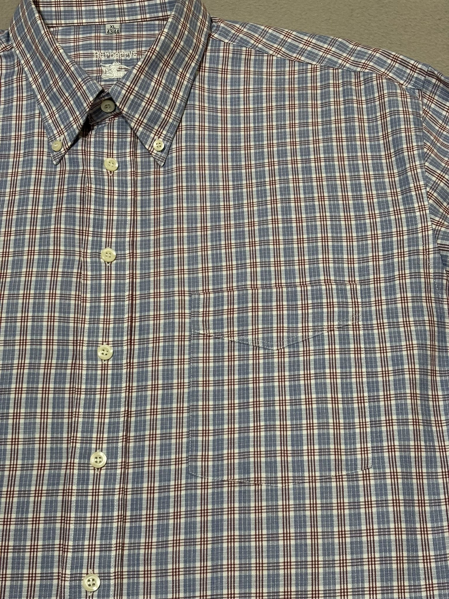 Burberry Burberry Burberrys Vintage 90s Shirt Size XXL Size US XXL / EU 58 / 5 - 7 Thumbnail