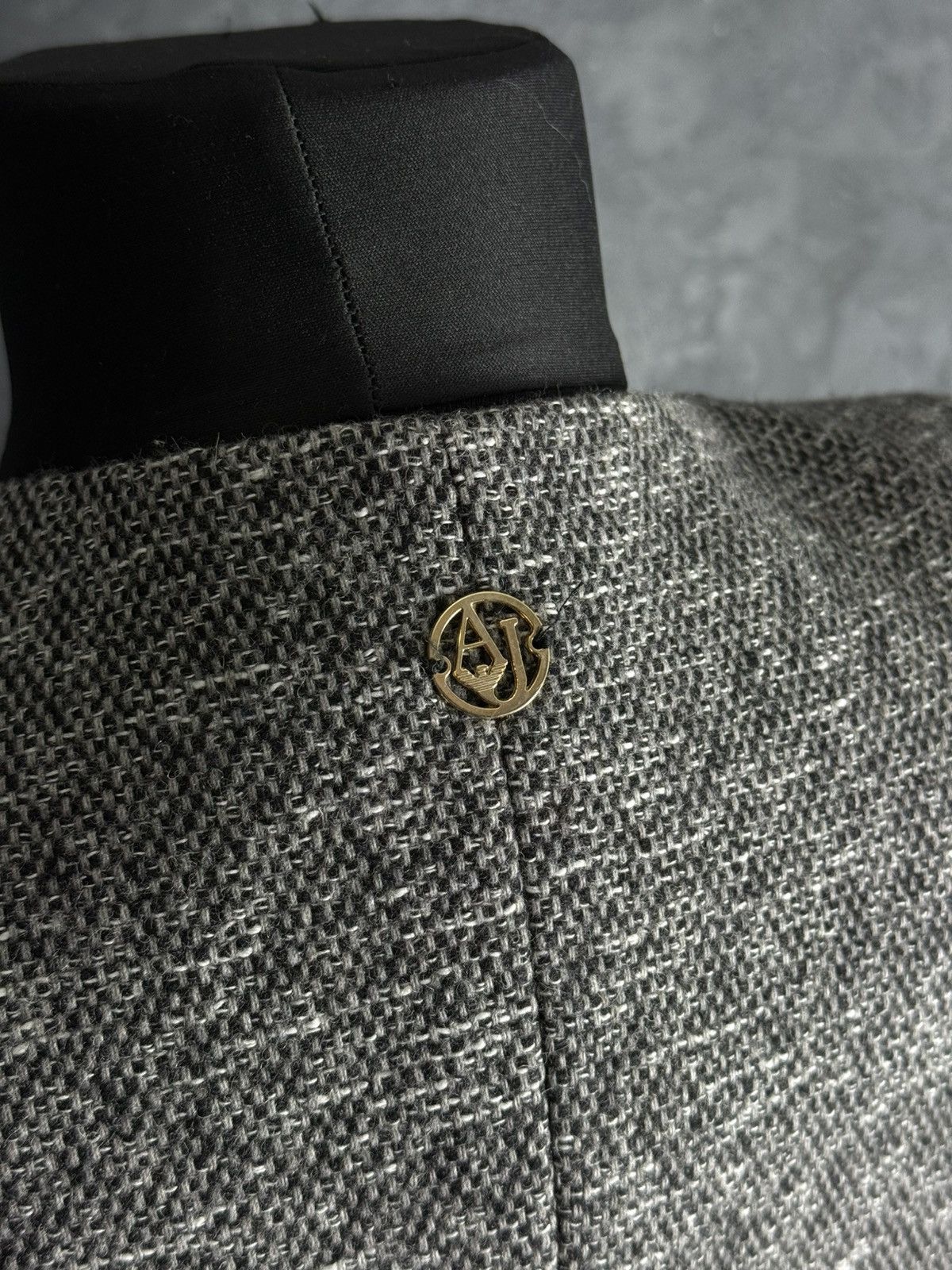 Armani Collezioni Armani Jeans Giorgio Wool Blend Blazer Vintage Womens 44 Size M / US 6-8 / IT 42-44 - 12 Thumbnail