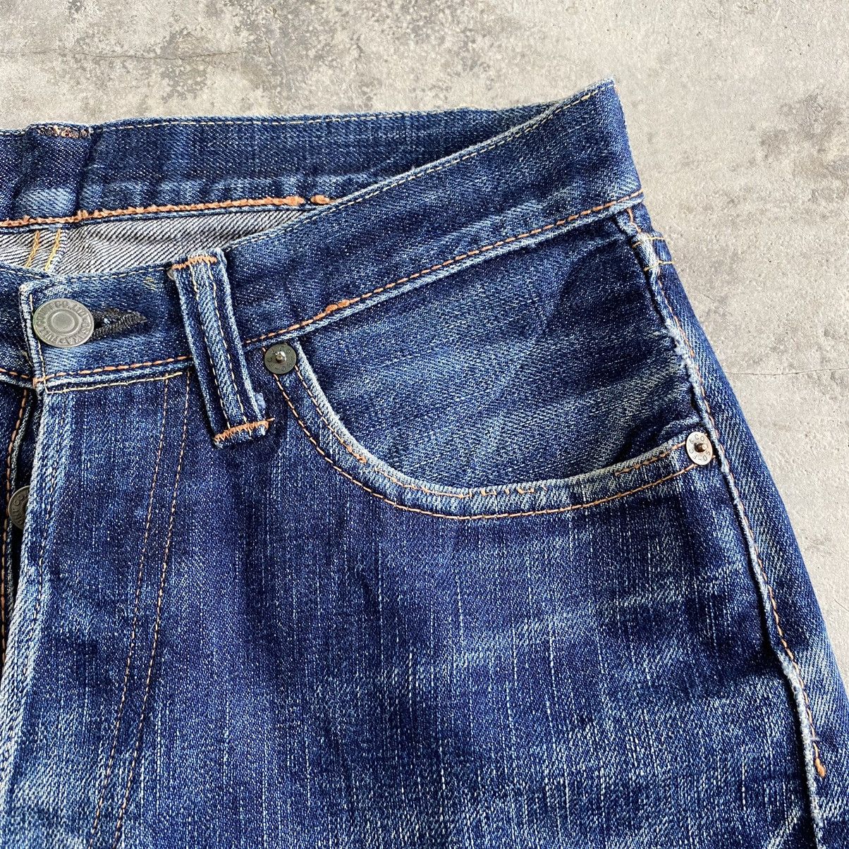 Full Count & Co. Vintage Full Count Japan Faded Blue Selvedge Denim Jeans Size US 28 / EU 44 - 12 Thumbnail