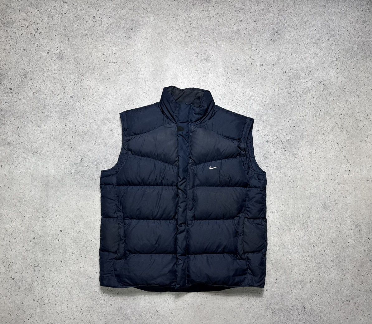 Nike Nike Vintage Down Puffer Vest Swoosh Drill Y2K Size US XL / EU 56 / 4 - 1 Thumbnail