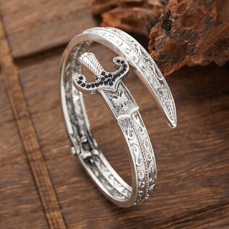 Jewelry Retro Classic Creative Sword Exquisite Bracelet Size ONE SIZE - 4 Thumbnail