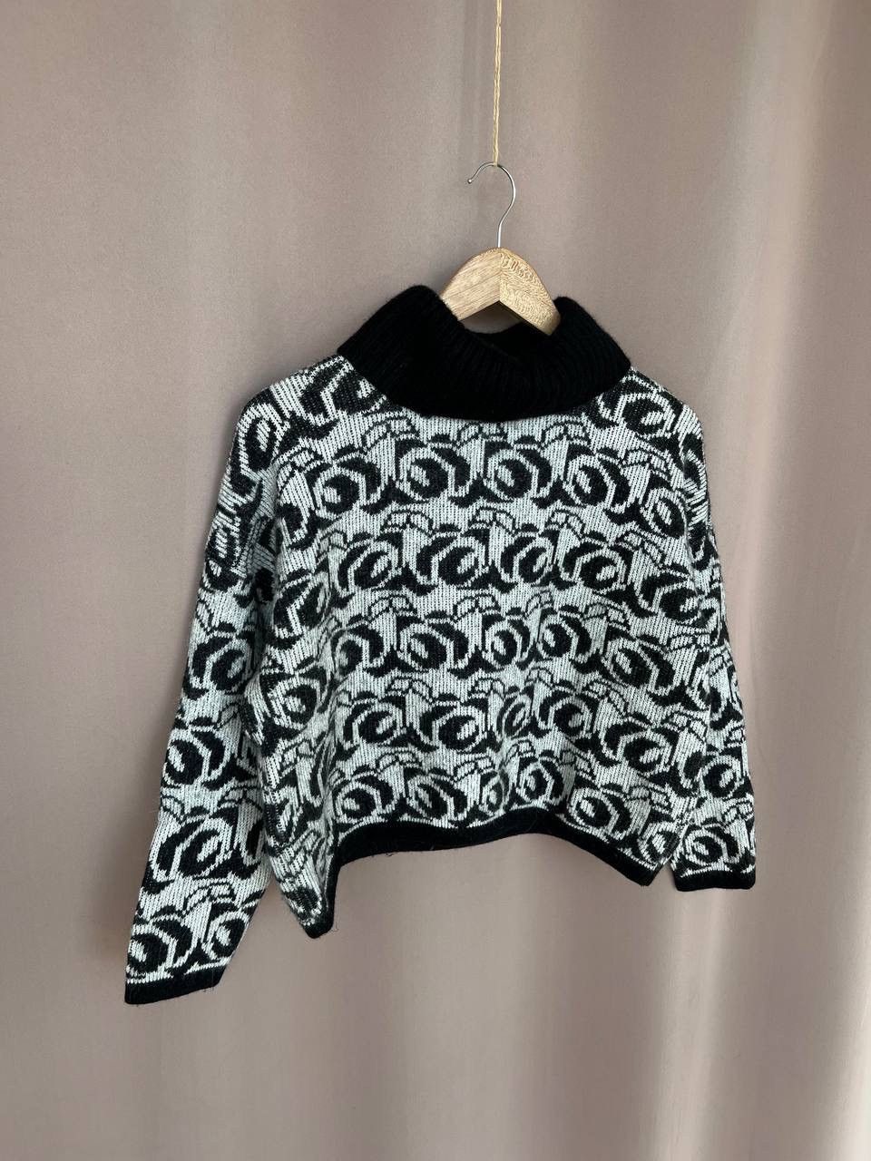 Benetton Benetton Women's Wool/Cashmere Turleneck Sweater Size M Knit Size M / US 6-8 / IT 42-44 - 5 Thumbnail