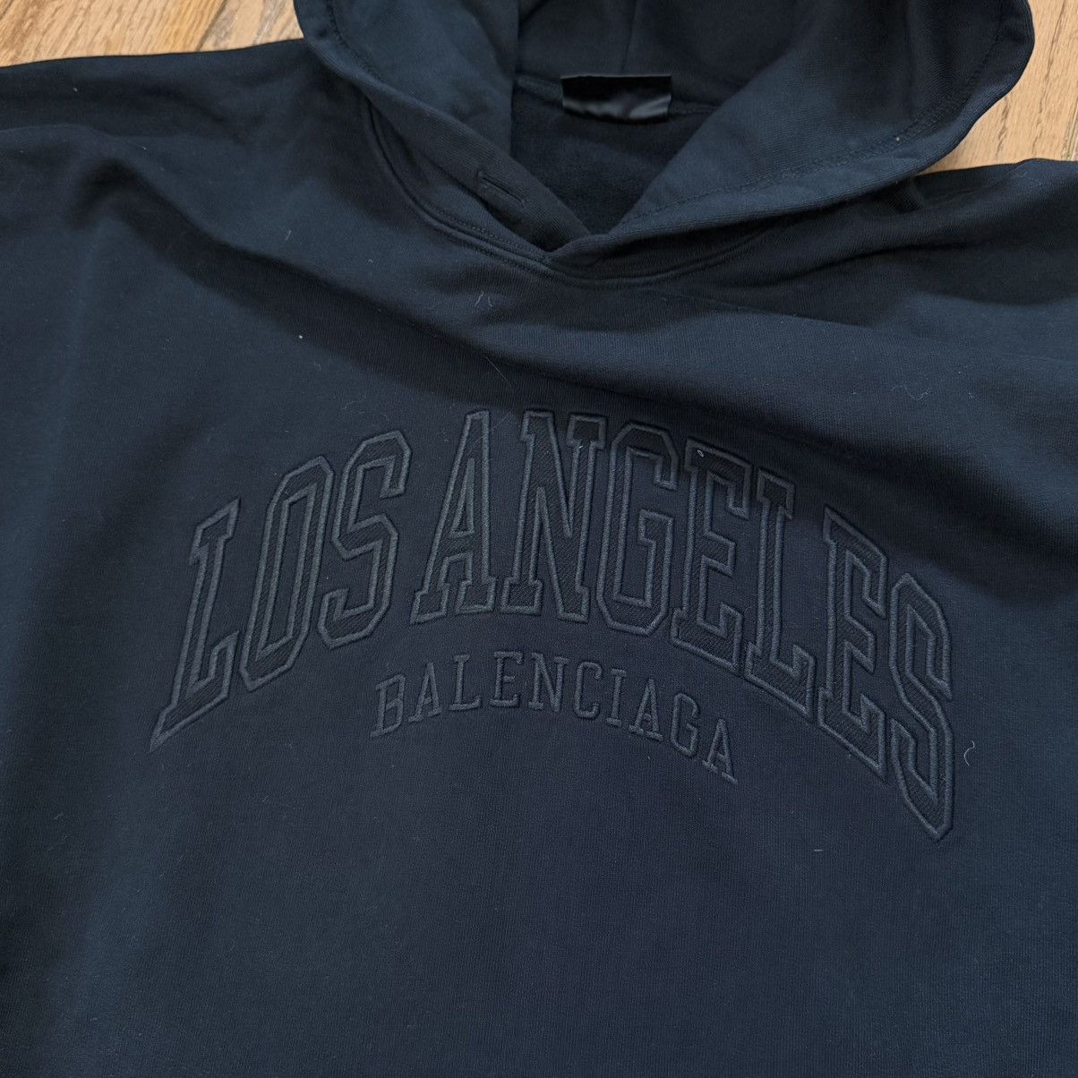 Balenciaga Balenciaga LA hoodie Size US L / EU 52-54 / 3 - 1 Thumbnail