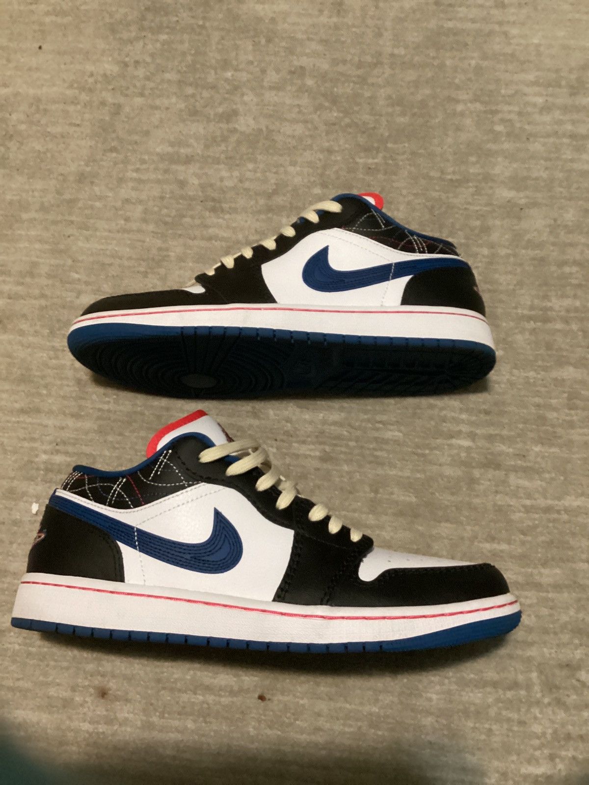 Jordan Brand Air Jordan 1 Low SE “Industrial Blue Sashiko” Size US 9 / EU 42 - 4 Thumbnail