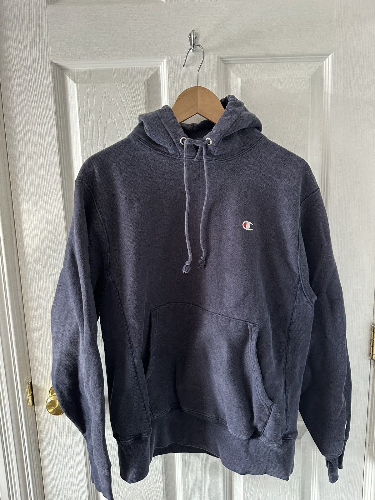 Champion Vintage Navy Champion Hoodie Size US M / EU 48-50 / 2 - 1 Thumbnail