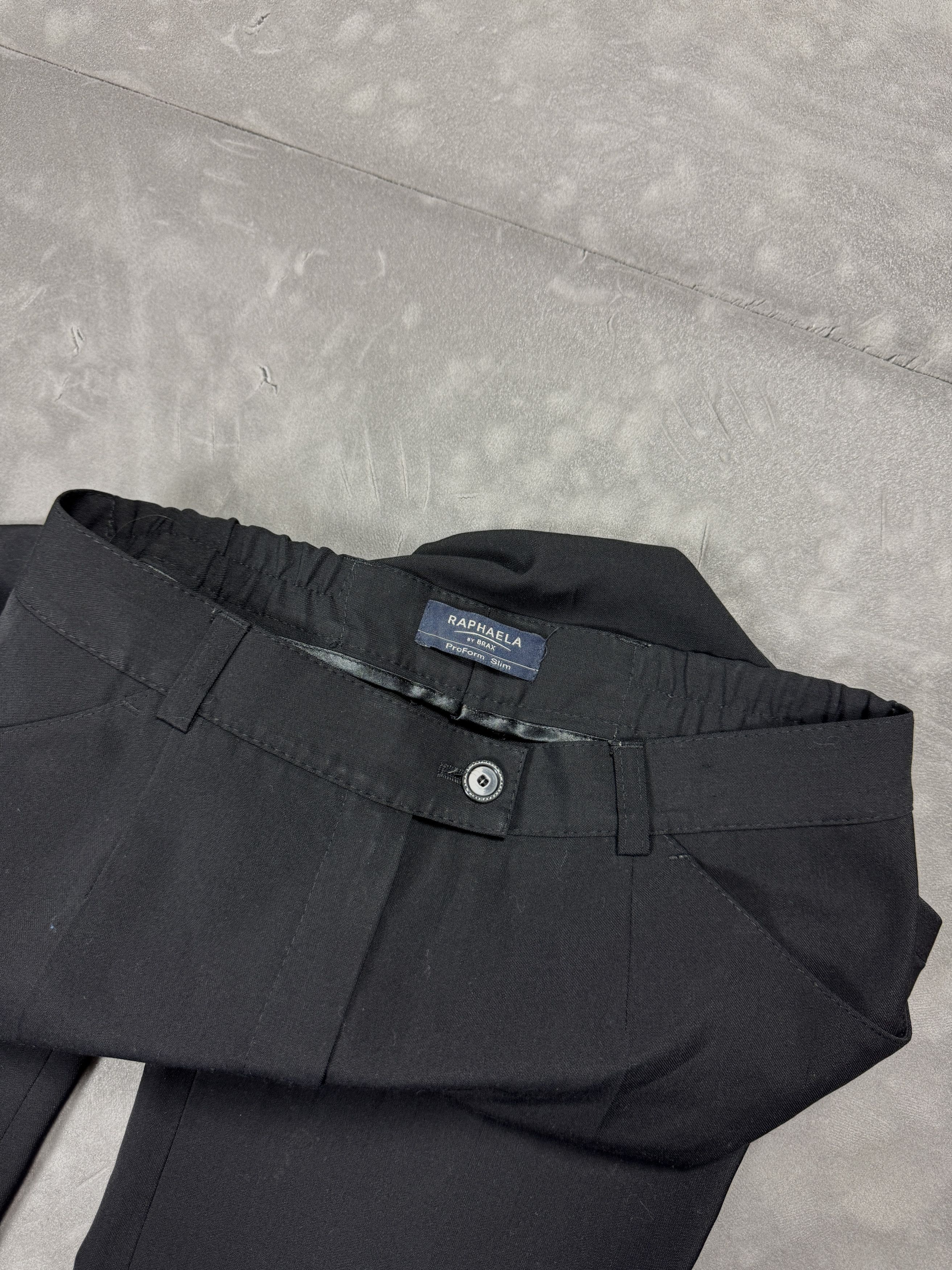 Vintage Vintage formal black pants baggy oversize y2k coquette Size 27" / US 4 / IT 40 - 8 Thumbnail
