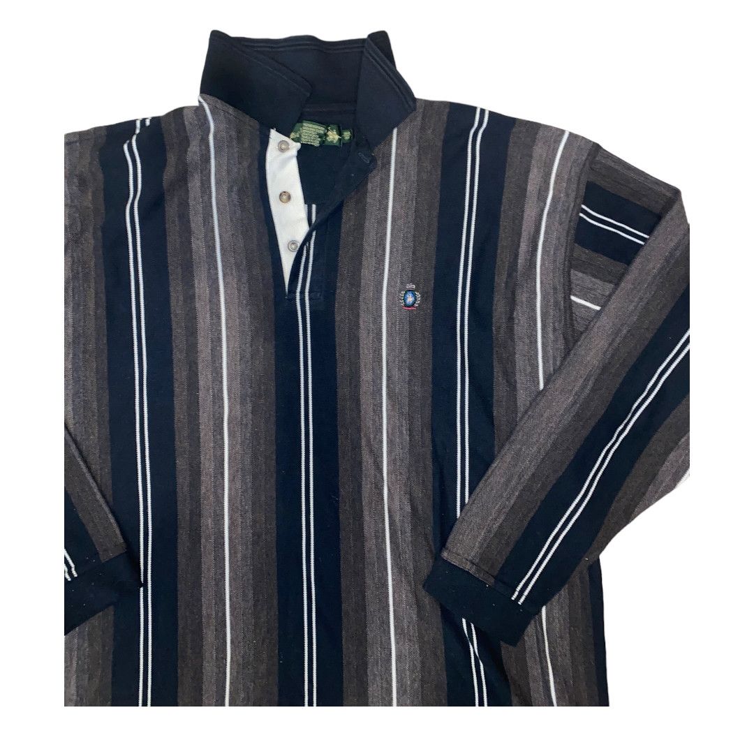 Vintage Knights of Round Table Vintage L/S Polo (3XL) Size US XXL / EU 58 / 5 - 2 Thumbnail