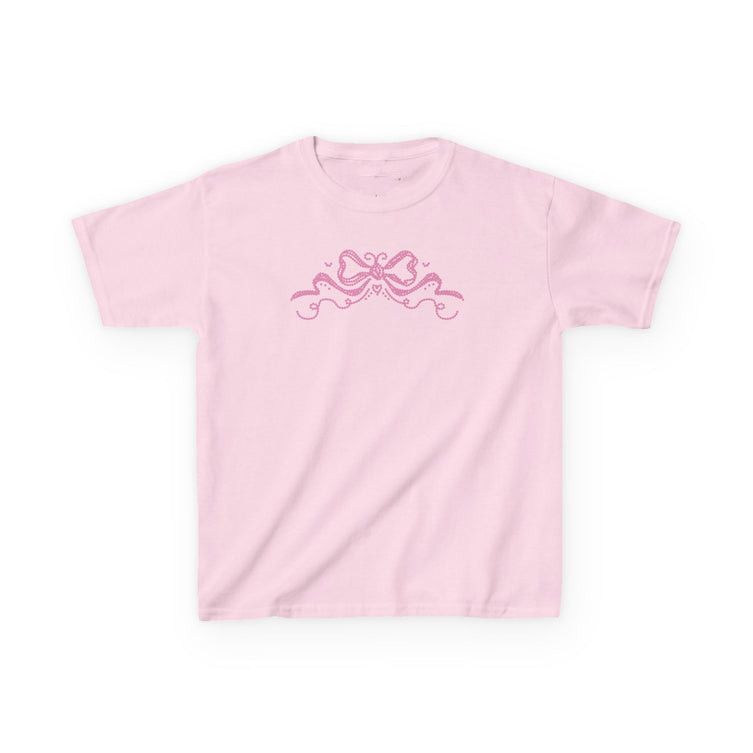 Other Pink Ribbon Detail Baby Tee Size S / US 4 / IT 40 - 3 Thumbnail