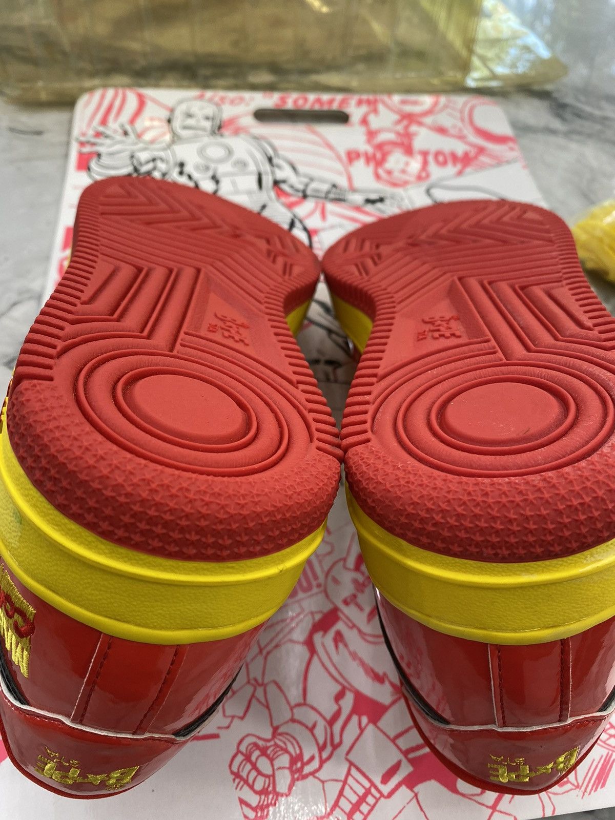 Bape Bape x Marvel Iron Man Bapesta Size US 9 / EU 42 - 17 Thumbnail